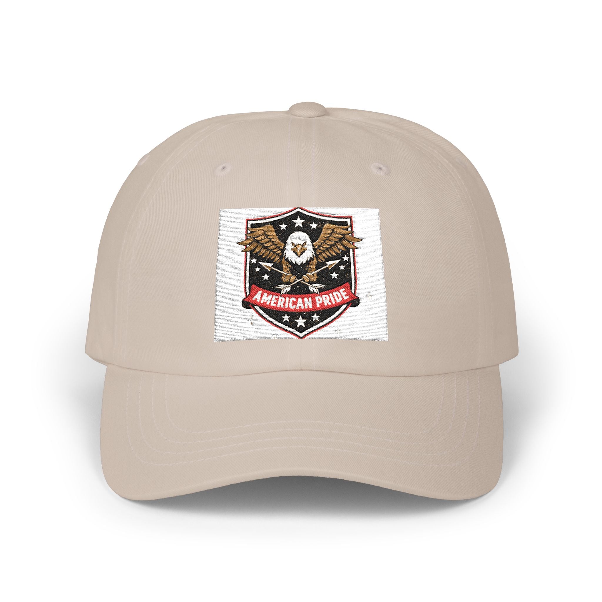 Dad Cap — Vintage American Pride Eagle Patch Hat