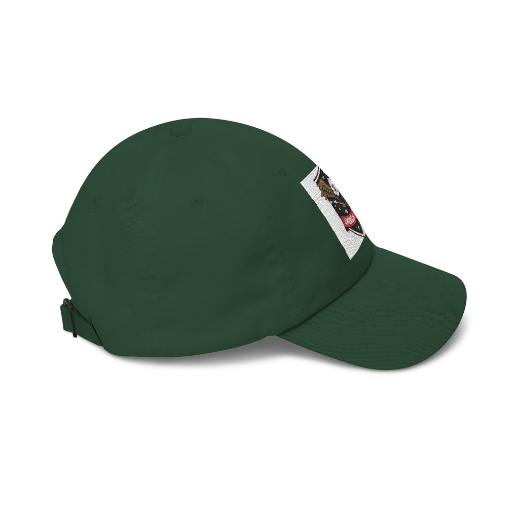 Dad Cap — Vintage American Pride Eagle Patch Hat