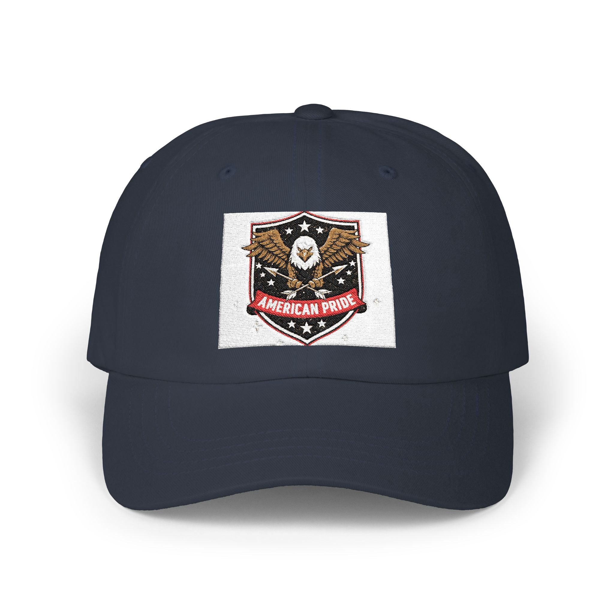 Dad Cap — Vintage American Pride Eagle Patch Hat