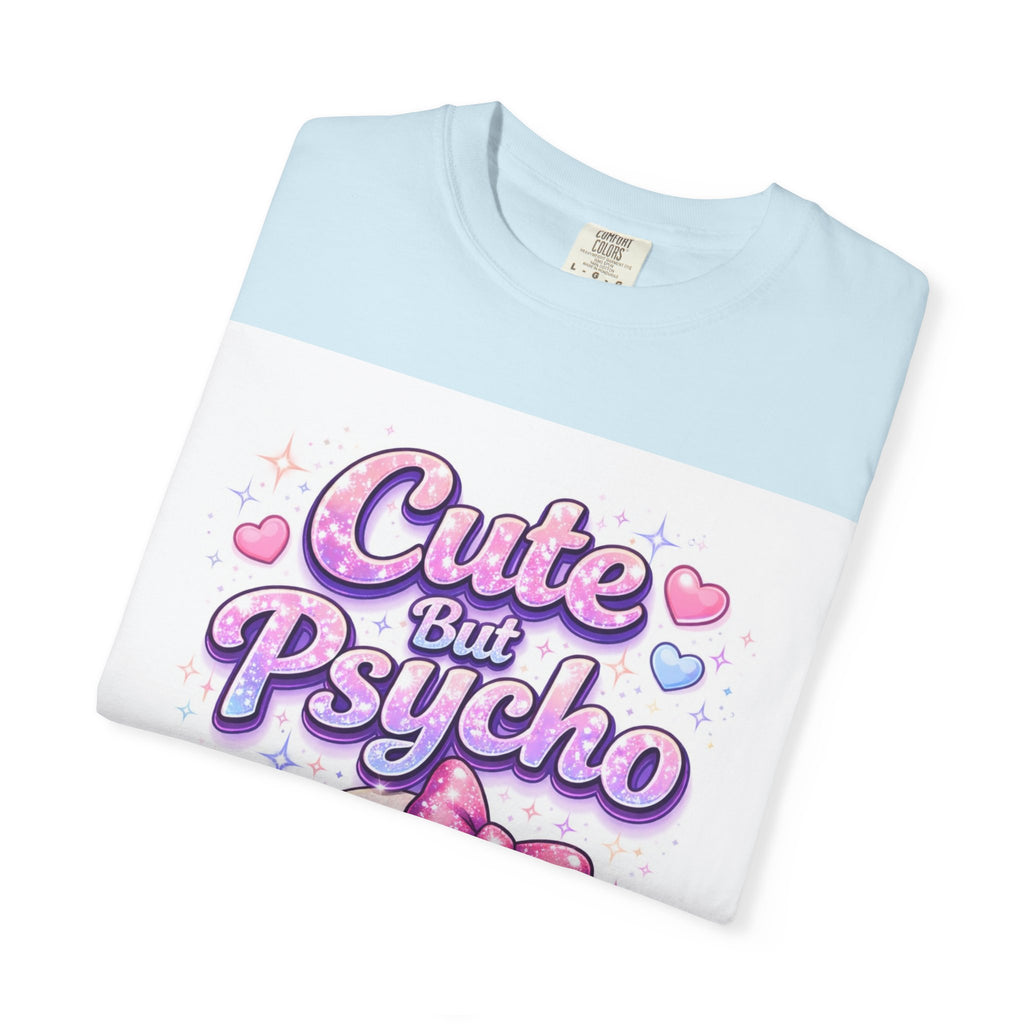 Cute But Psycho Skull T-Shirt — Pastel Kawaii Skull Tee