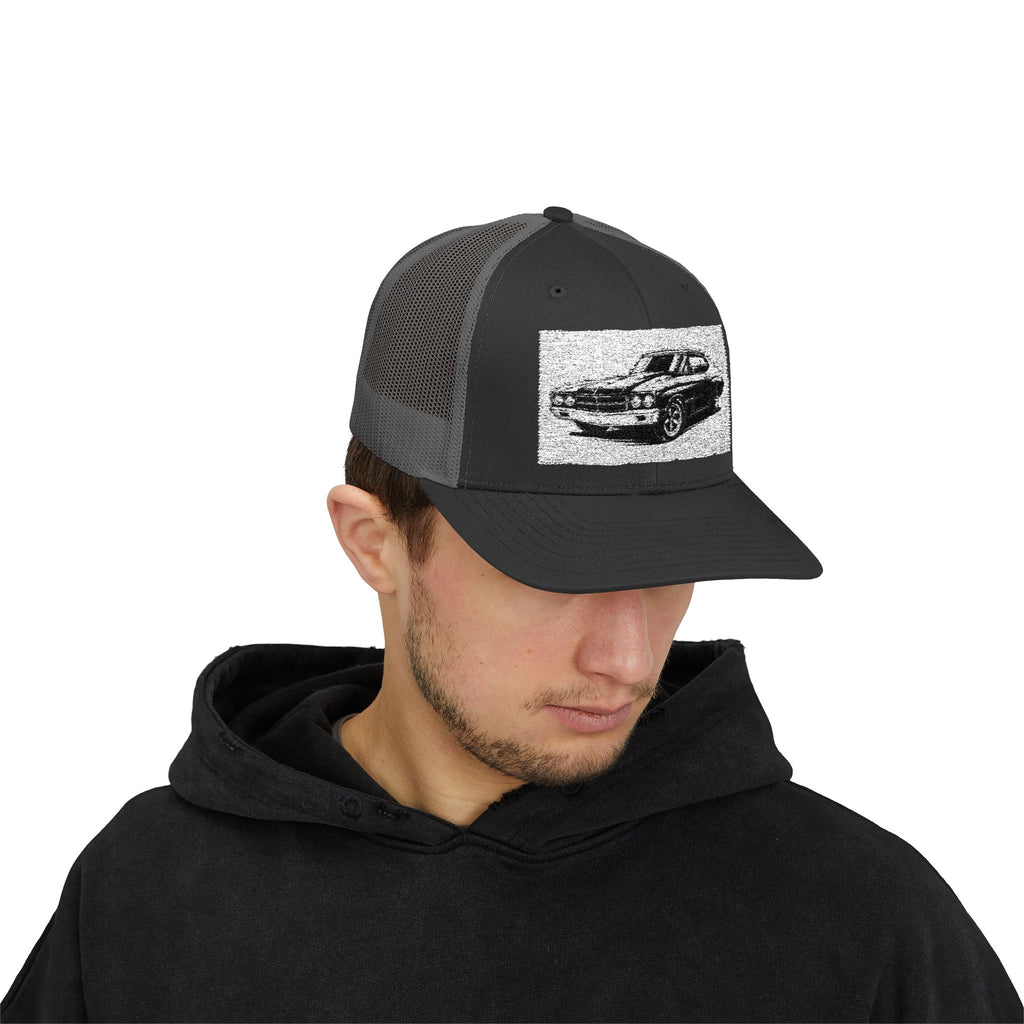 Vintage Sport Coupe Snapback Trucker Cap