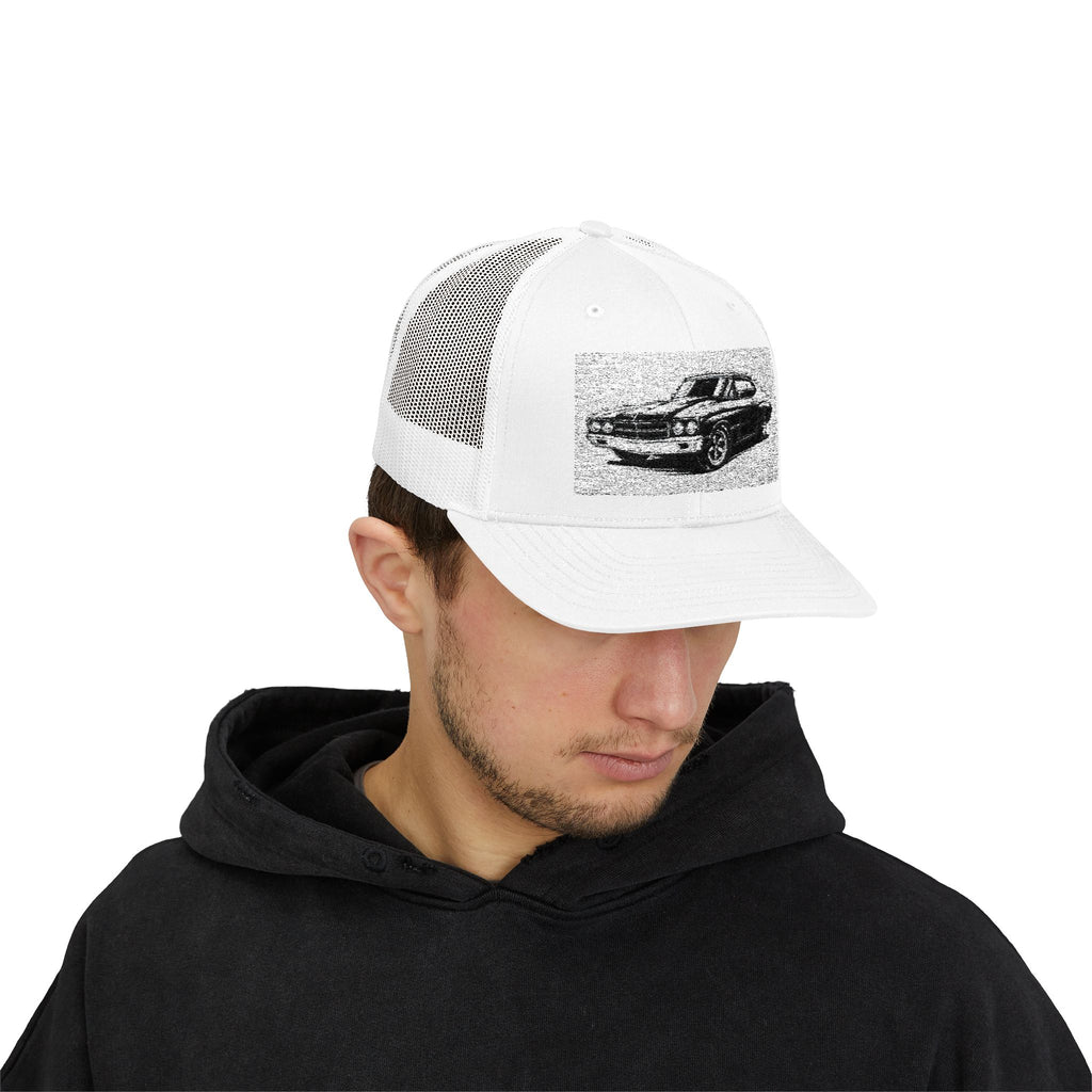 Vintage Sport Coupe Snapback Trucker Cap