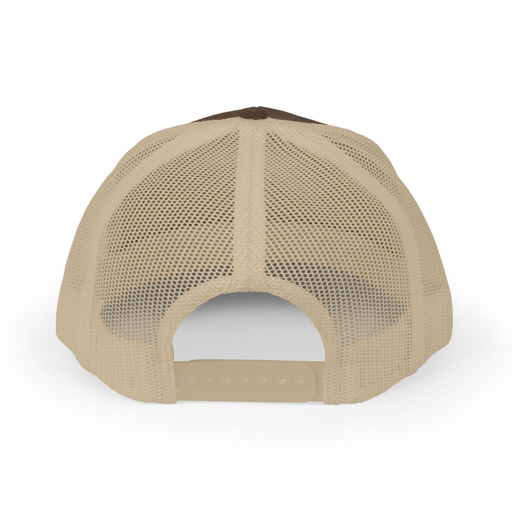 Arrow Cross Trucker Cap — Rustic Tribal Arrow Snapback Hat
