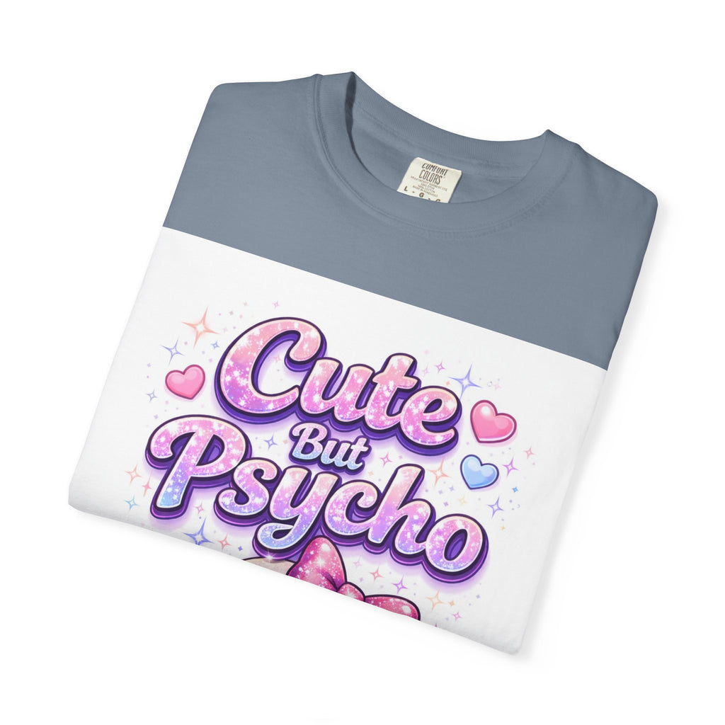 Cute But Psycho Skull T-Shirt — Pastel Kawaii Skull Tee