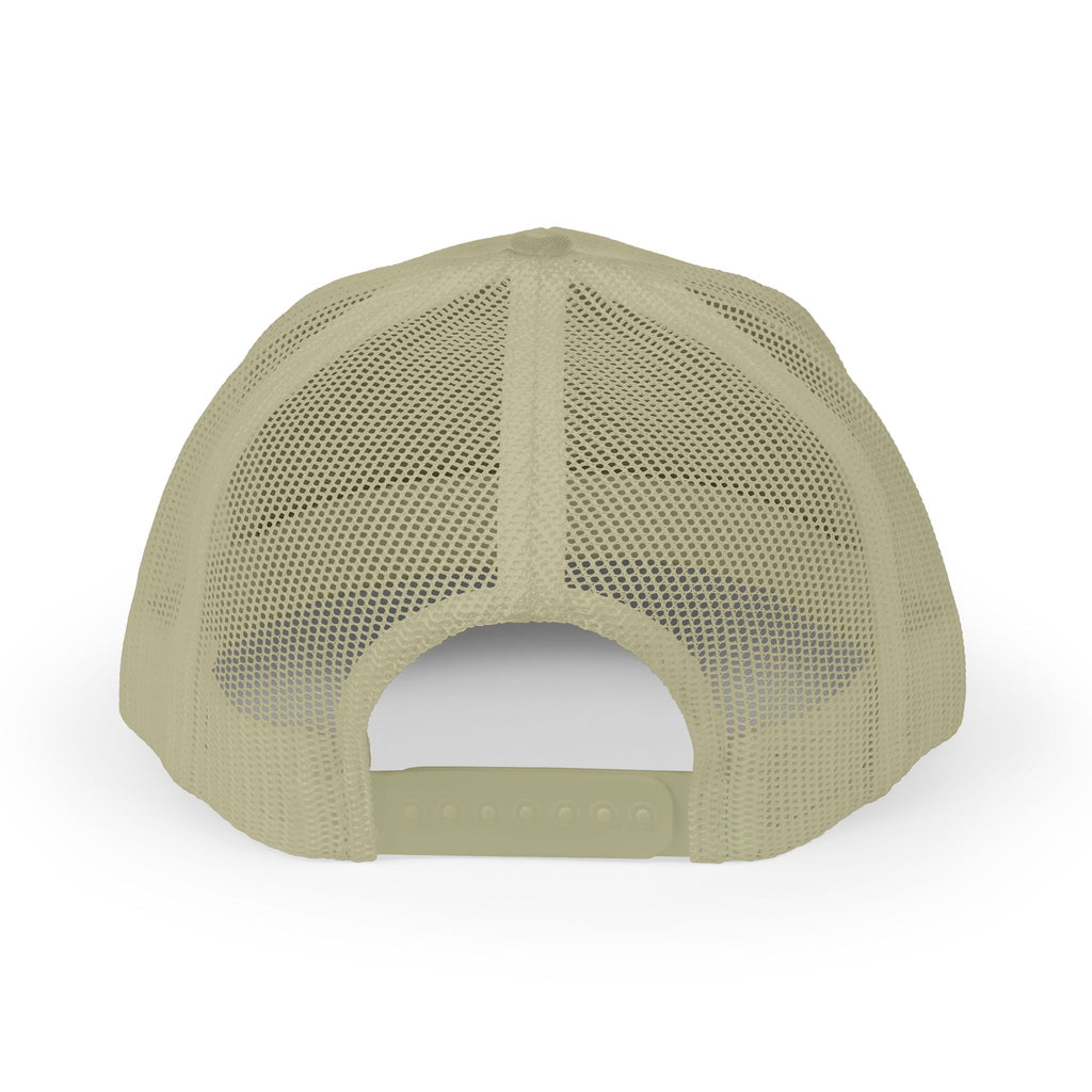 Arrow Cross Trucker Cap — Rustic Tribal Arrow Snapback Hat