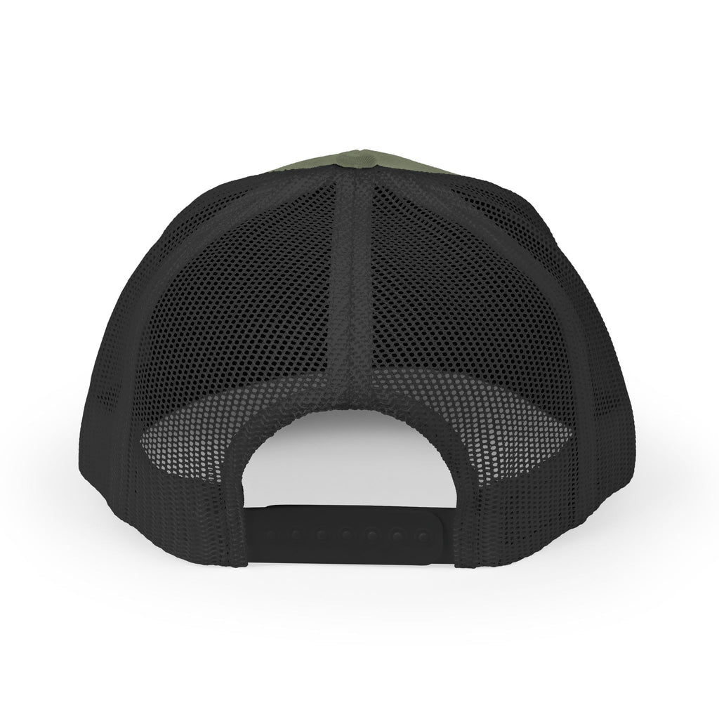 Arrow Cross Trucker Cap — Rustic Tribal Arrow Snapback Hat