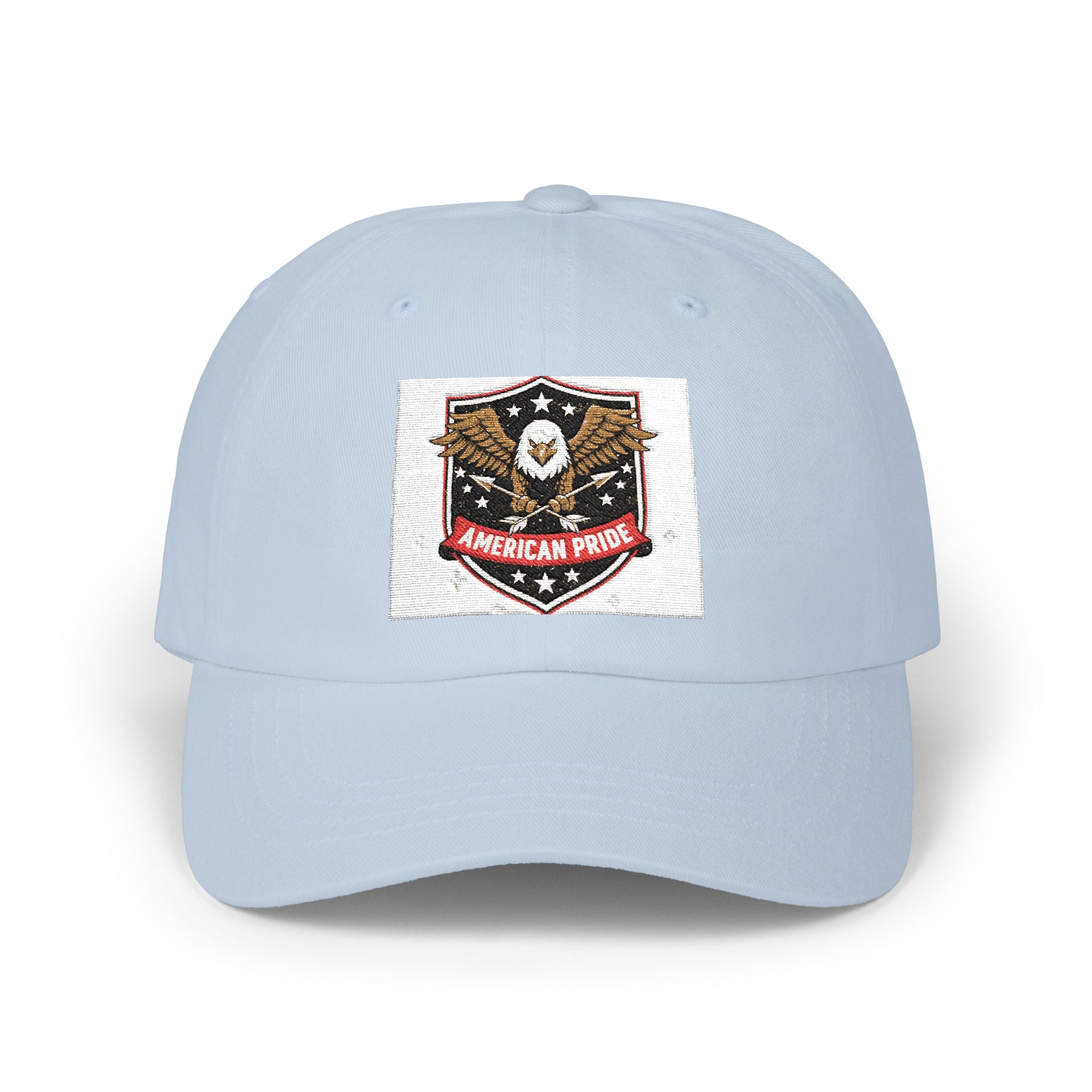 Dad Cap — Vintage American Pride Eagle Patch Hat