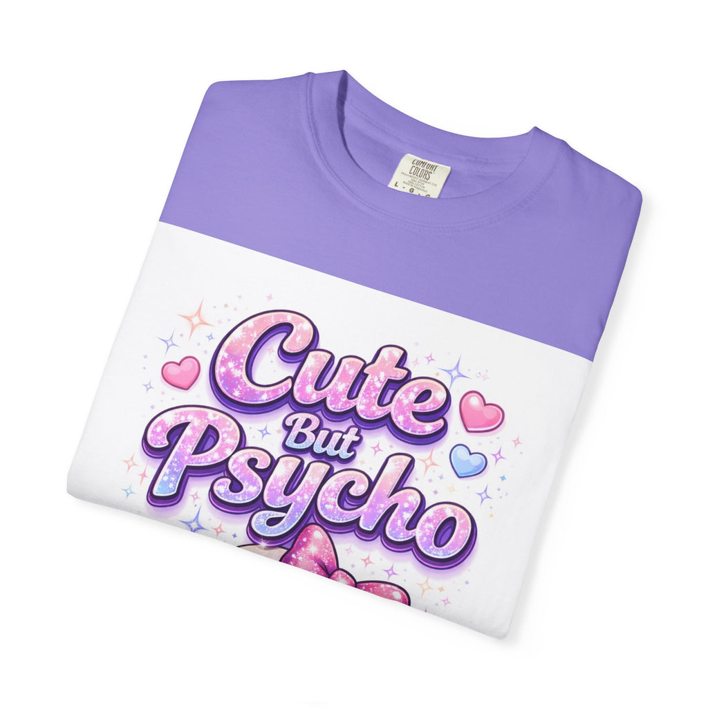 Cute But Psycho Skull T-Shirt — Pastel Kawaii Skull Tee