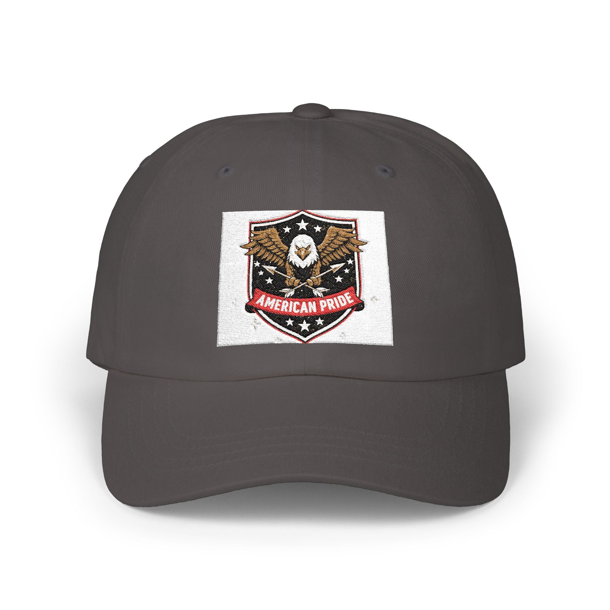 Dad Cap — Vintage American Pride Eagle Patch Hat