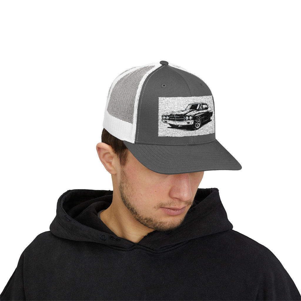 Vintage Sport Coupe Snapback Trucker Cap