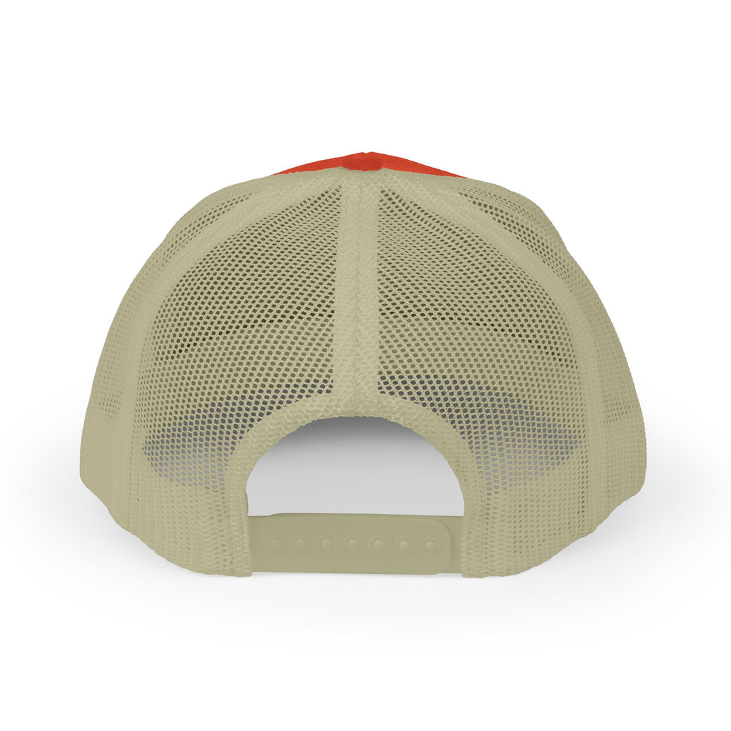 Arrow Cross Trucker Cap — Rustic Tribal Arrow Snapback Hat