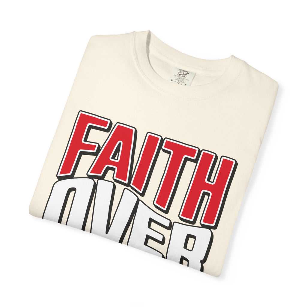 Faith Over Fear T‑Shirt — Christian Inspirational Tee ("The Lord Is On My Side")