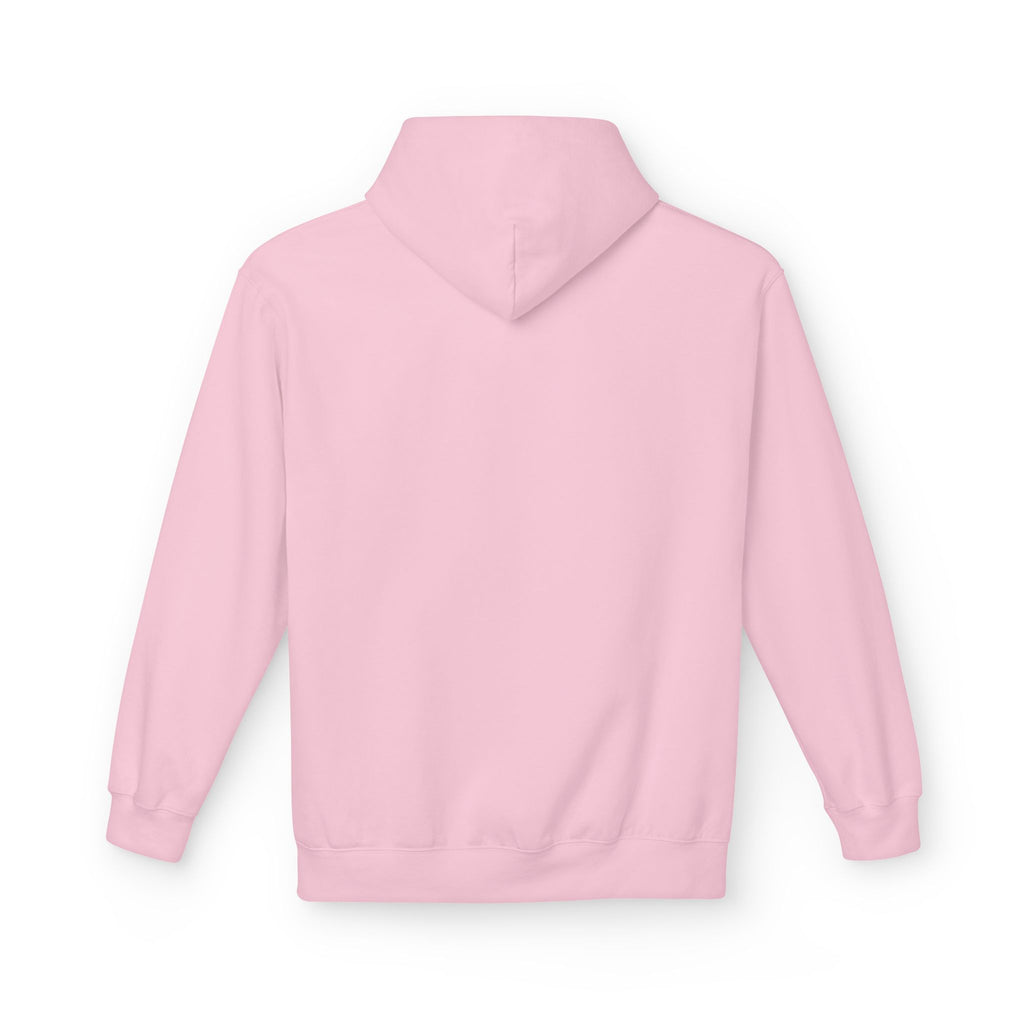 Hoodie — 'Black Girl Magic' Kid with Puffs Graphic White Hoodie