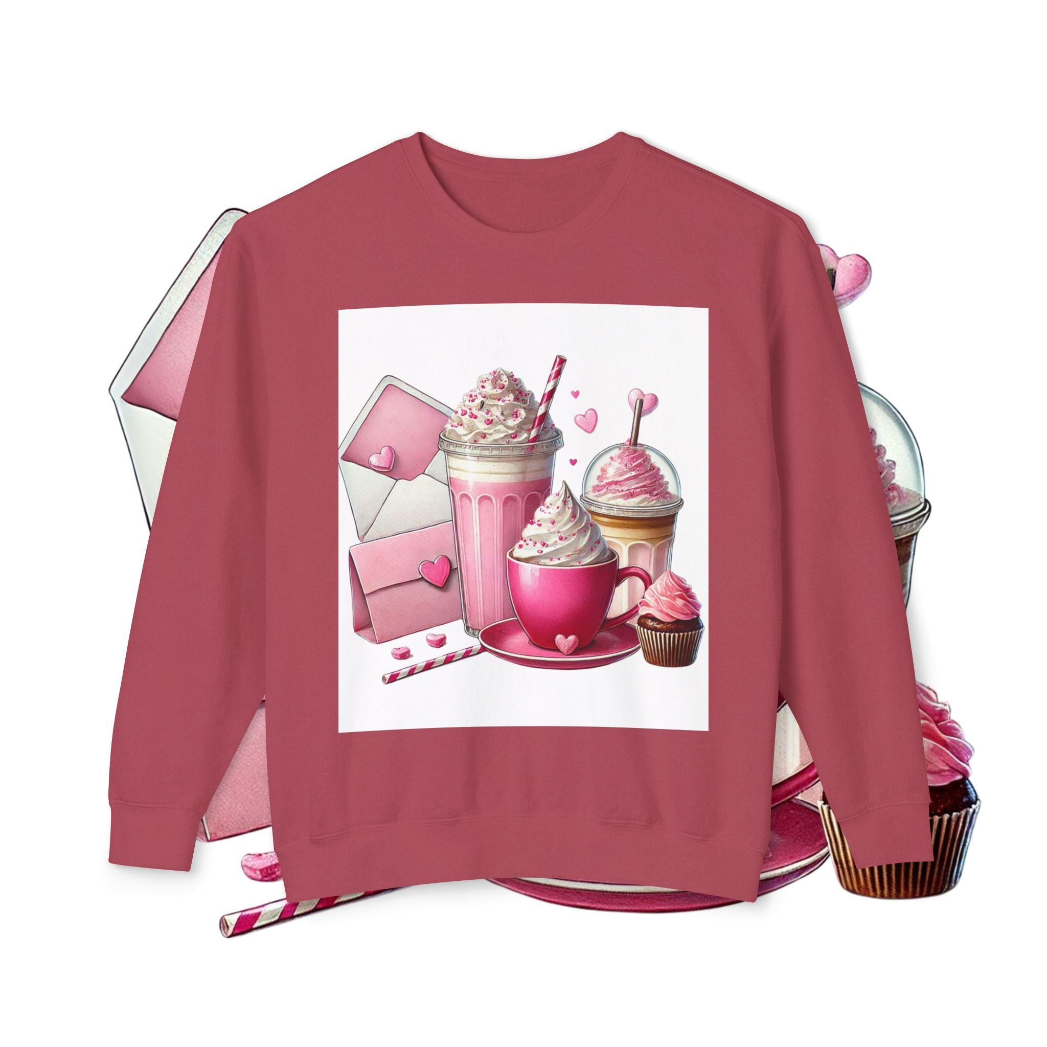 Valentine Sweet Treats Crewneck Sweatshirt