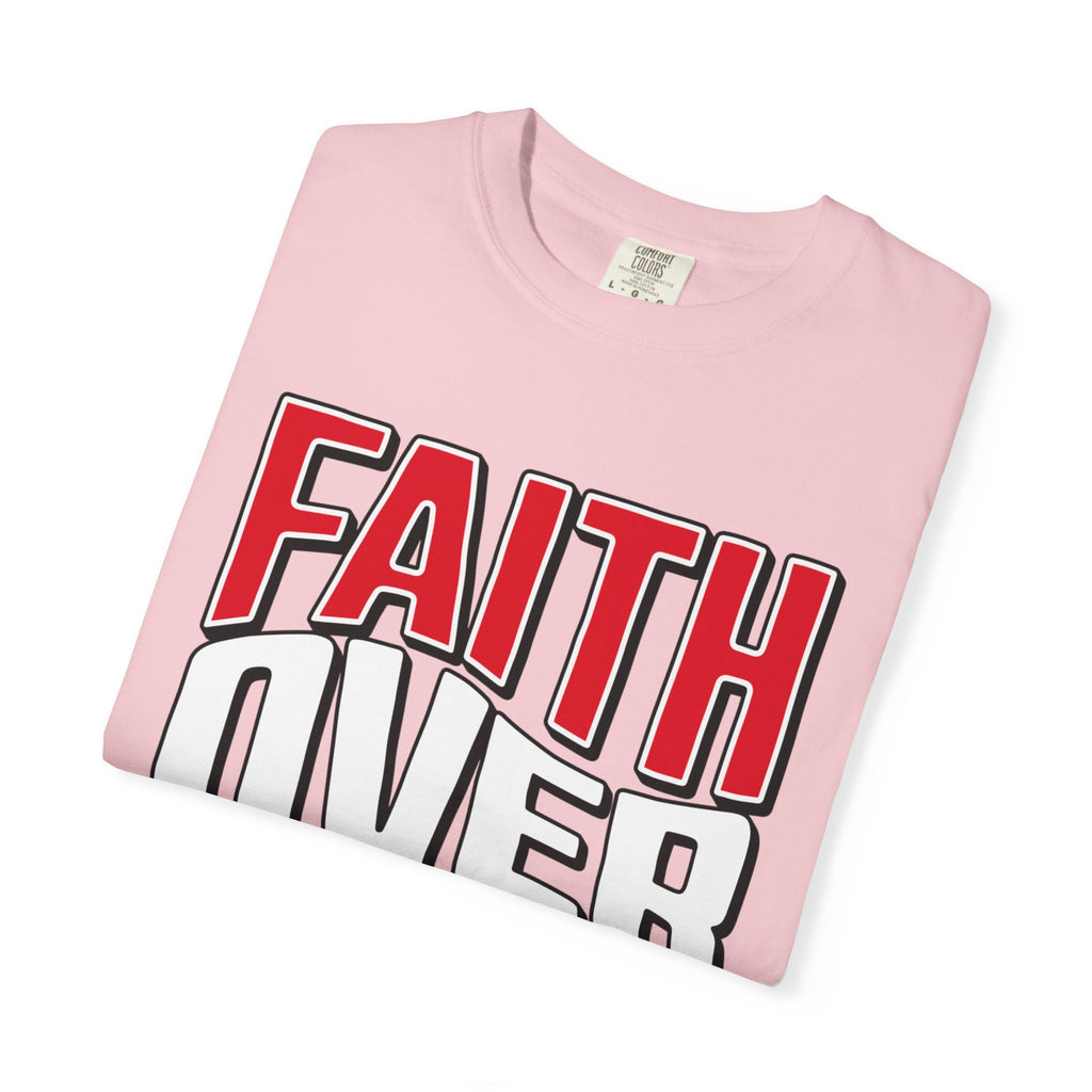 Faith Over Fear T‑Shirt — Christian Inspirational Tee ("The Lord Is On My Side")
