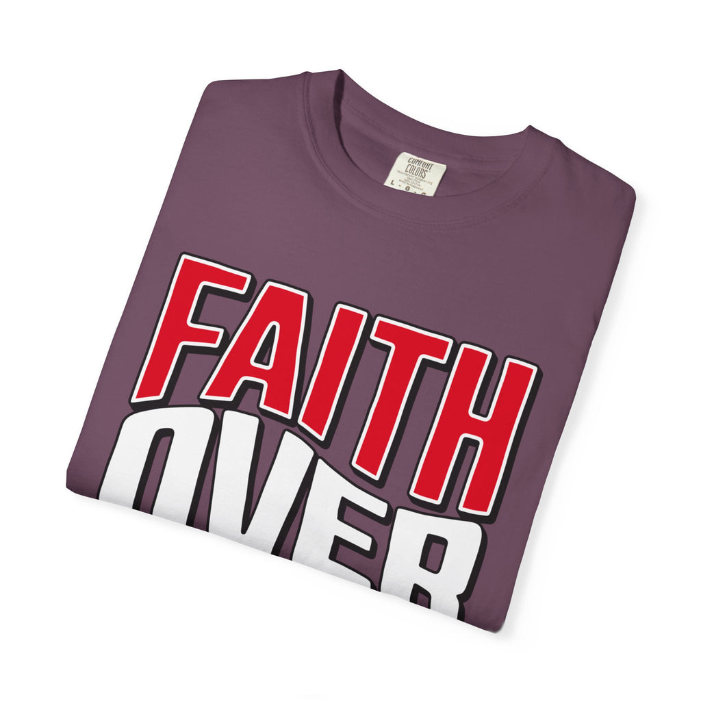 Faith Over Fear T‑Shirt — Christian Inspirational Tee ("The Lord Is On My Side")