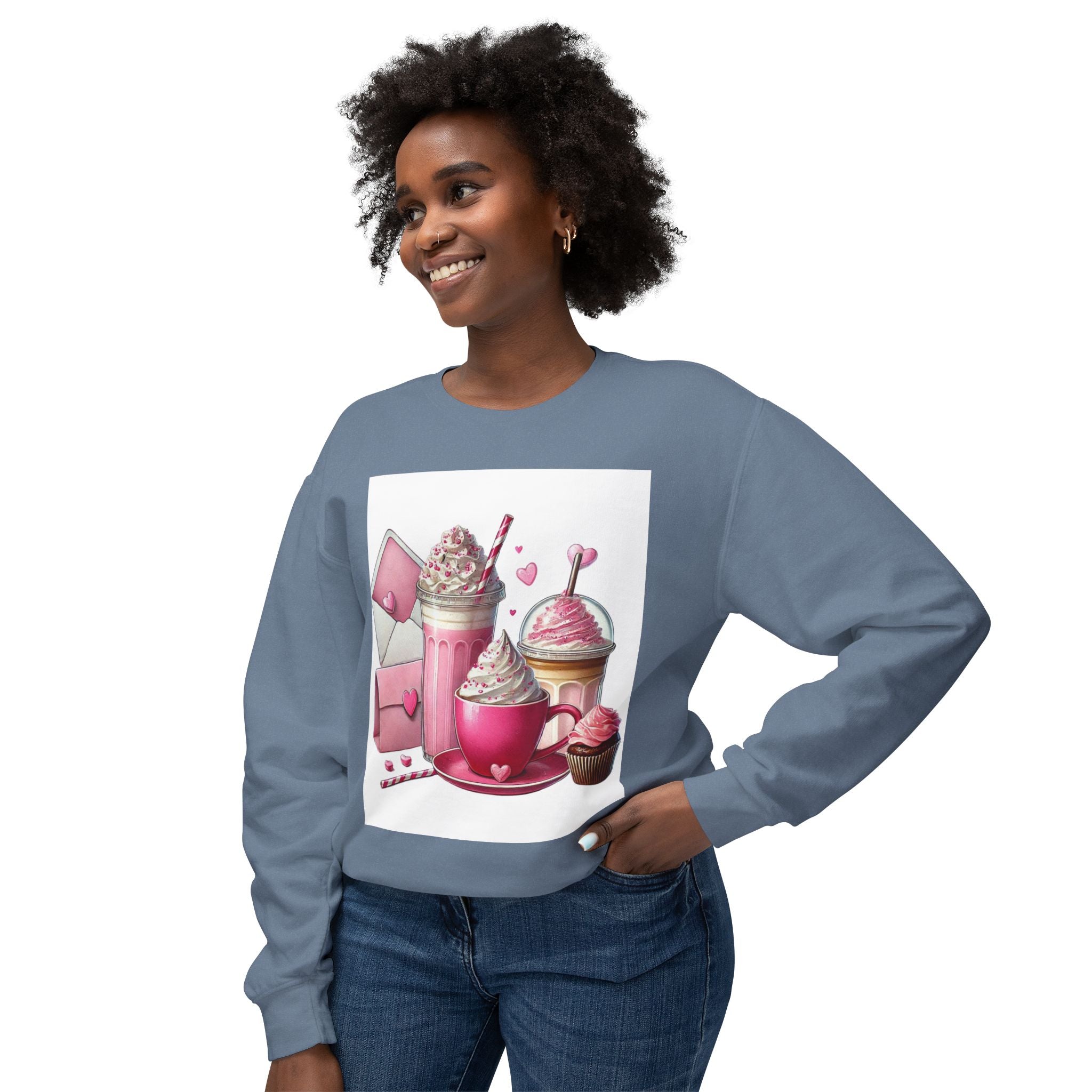 Valentine Sweet Treats Crewneck Sweatshirt