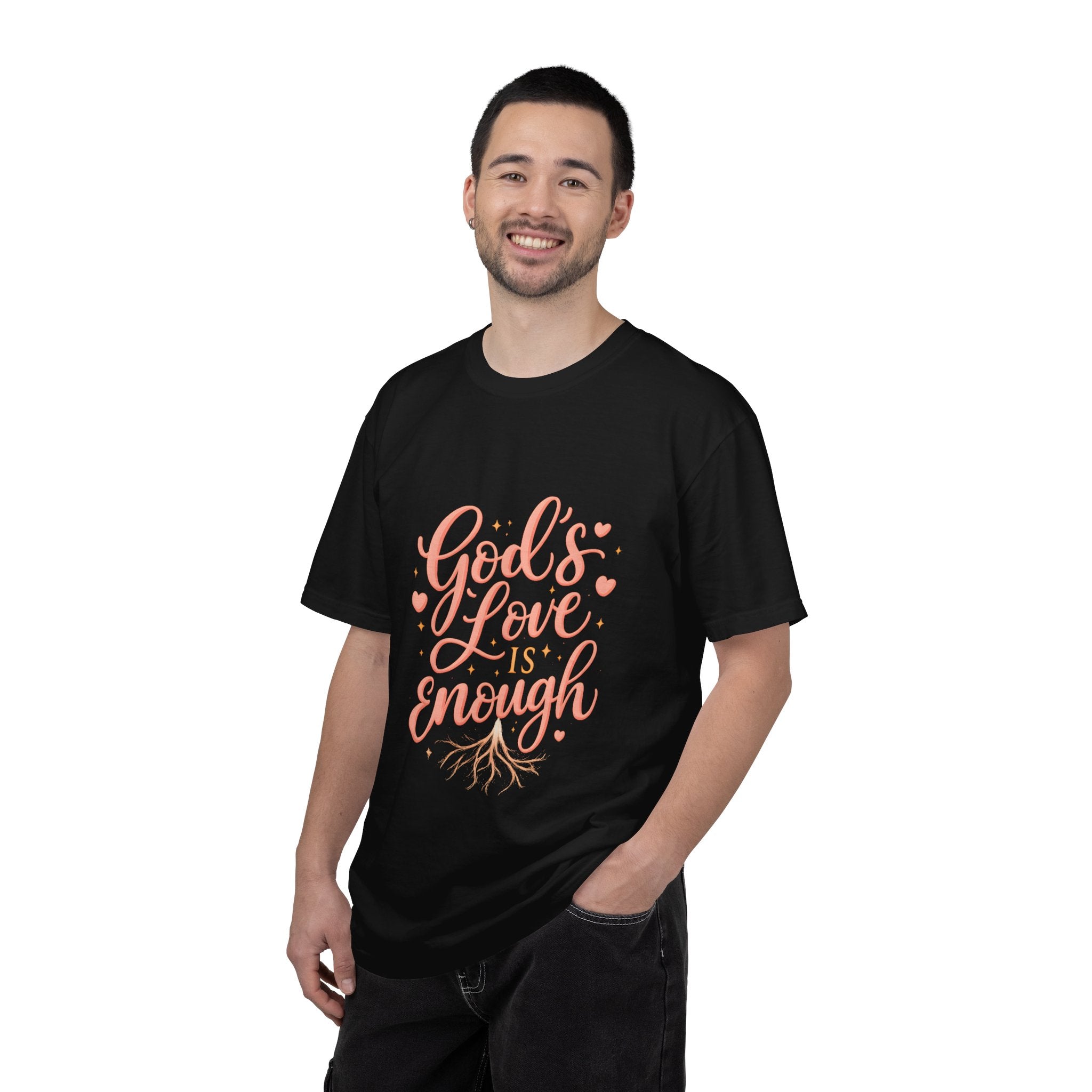 God's Love Is Enough T-Shirt — Inspirational Christian Tee