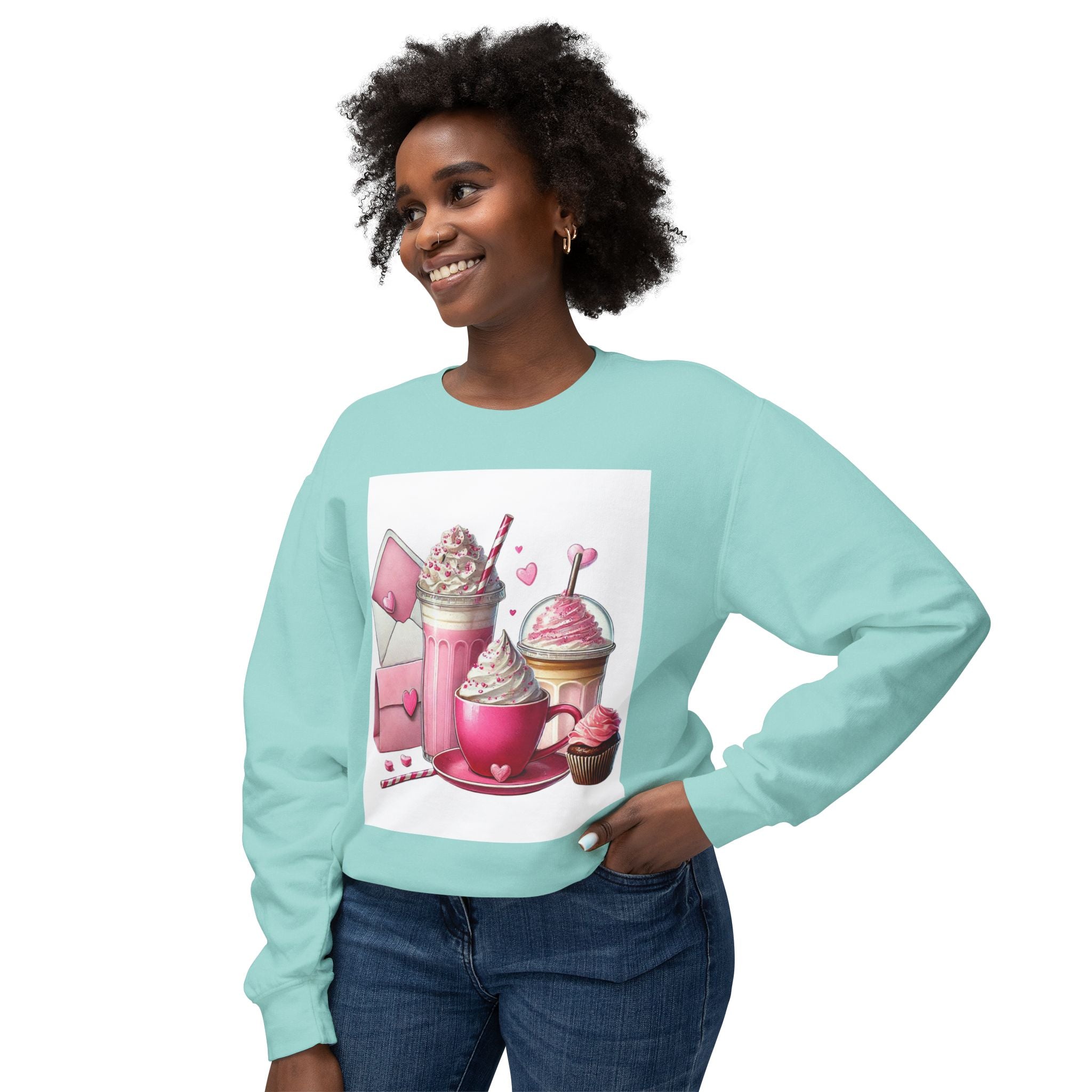 Valentine Sweet Treats Crewneck Sweatshirt