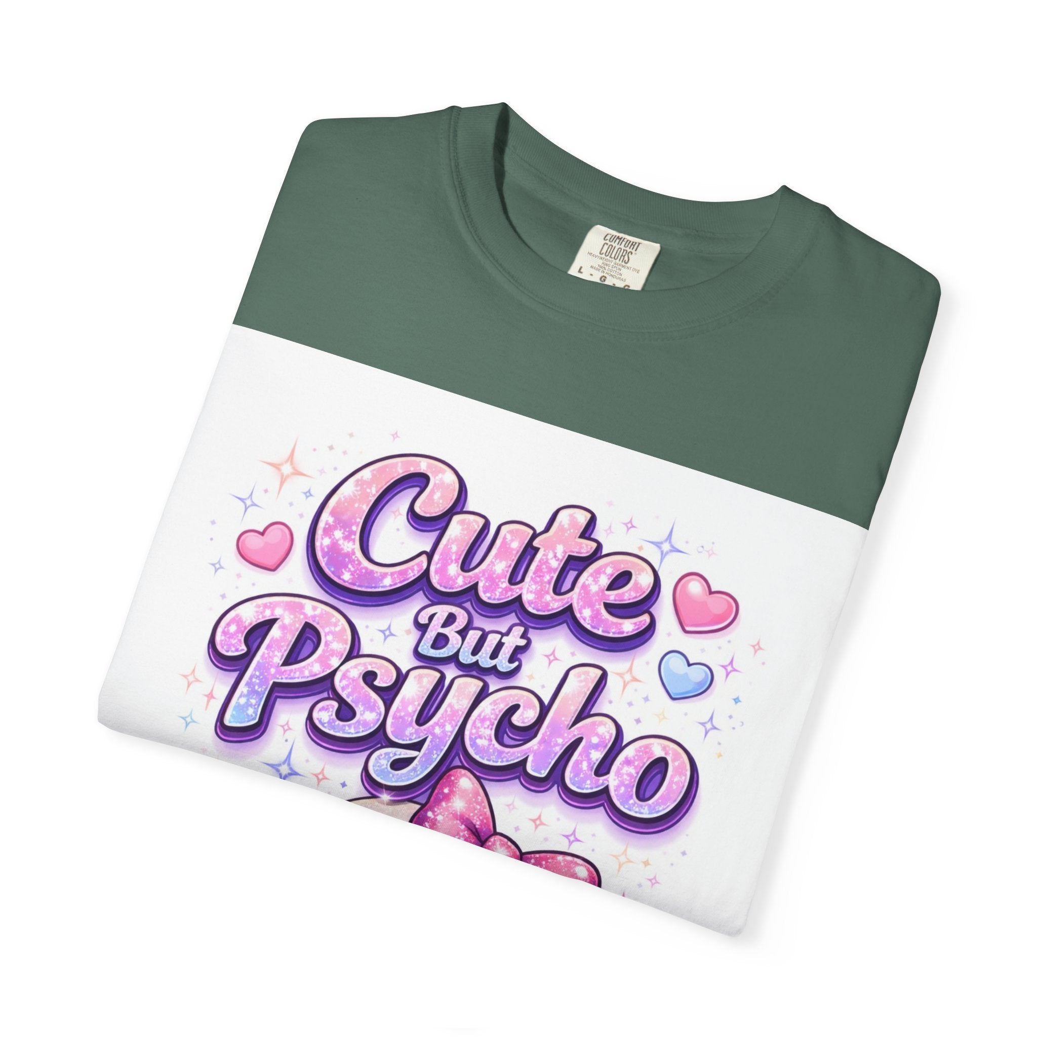 Cute But Psycho Skull T-Shirt — Pastel Kawaii Skull Tee