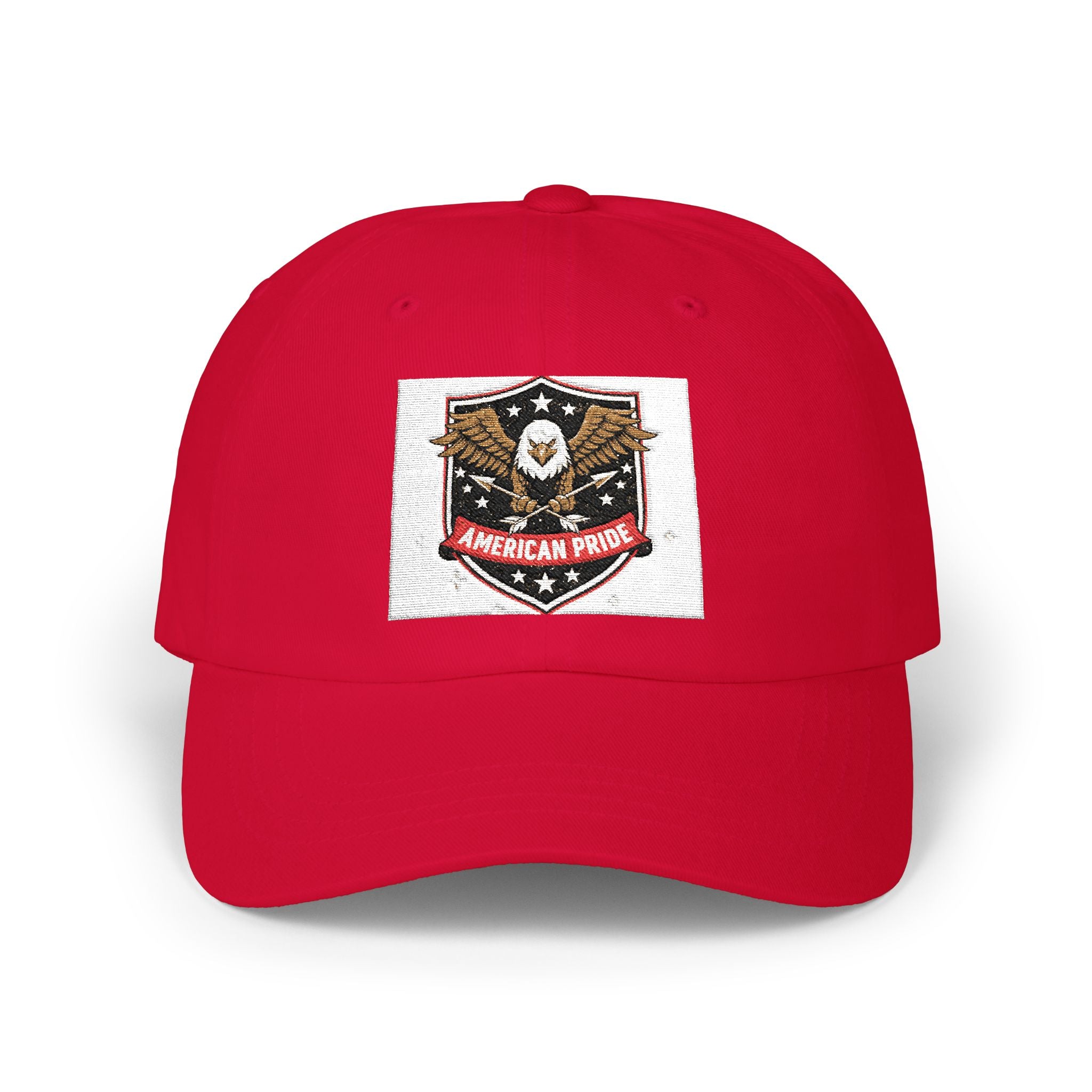 Dad Cap — Vintage American Pride Eagle Patch Hat