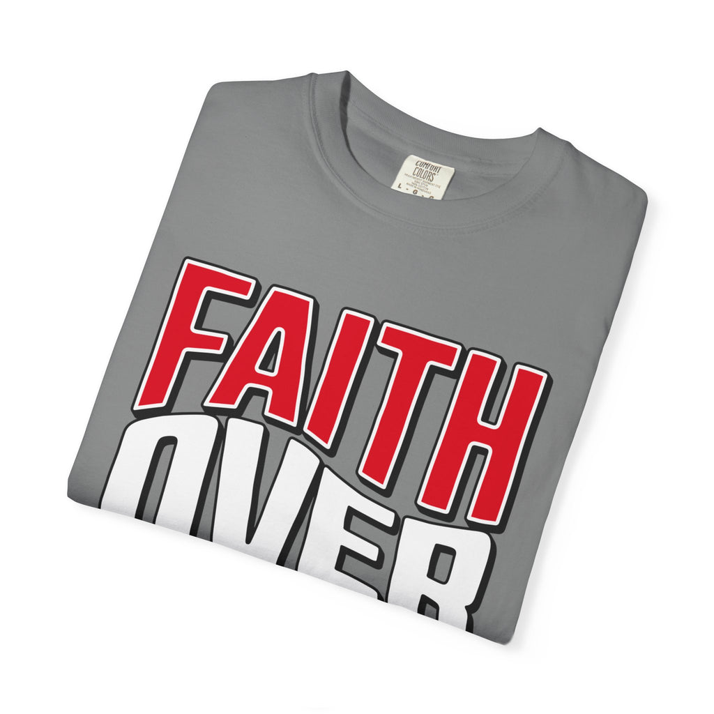Faith Over Fear T‑Shirt — Christian Inspirational Tee ("The Lord Is On My Side")