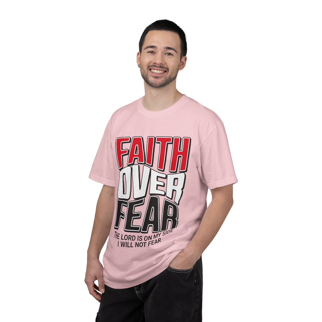 Faith Over Fear T‑Shirt — Christian Inspirational Tee ("The Lord Is On My Side")