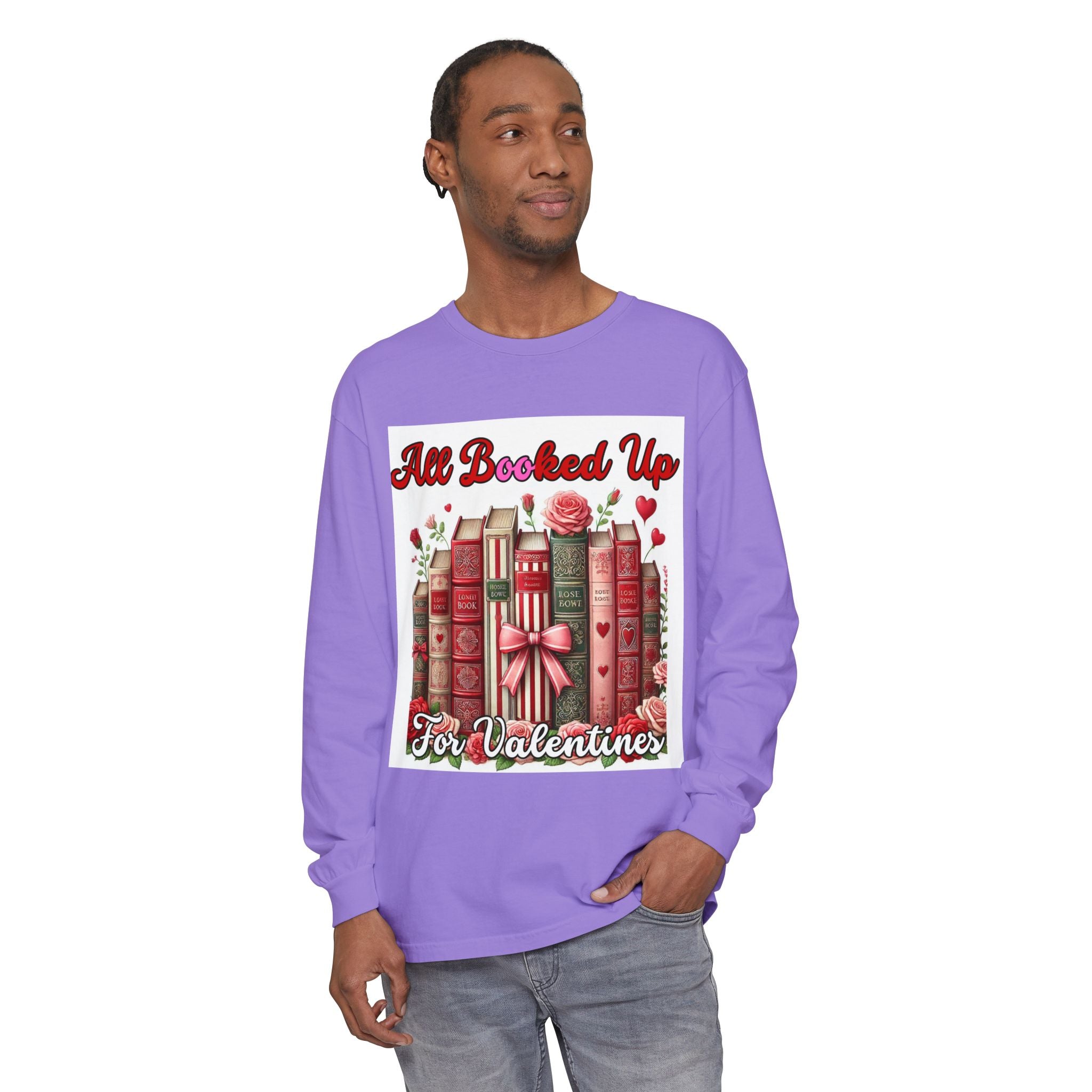 Valentine's 'All Booked Up' Long Sleeve Tee