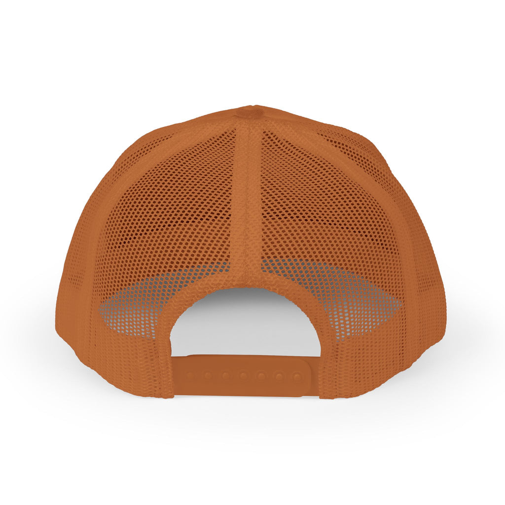 Arrow Cross Trucker Cap — Rustic Tribal Arrow Snapback Hat