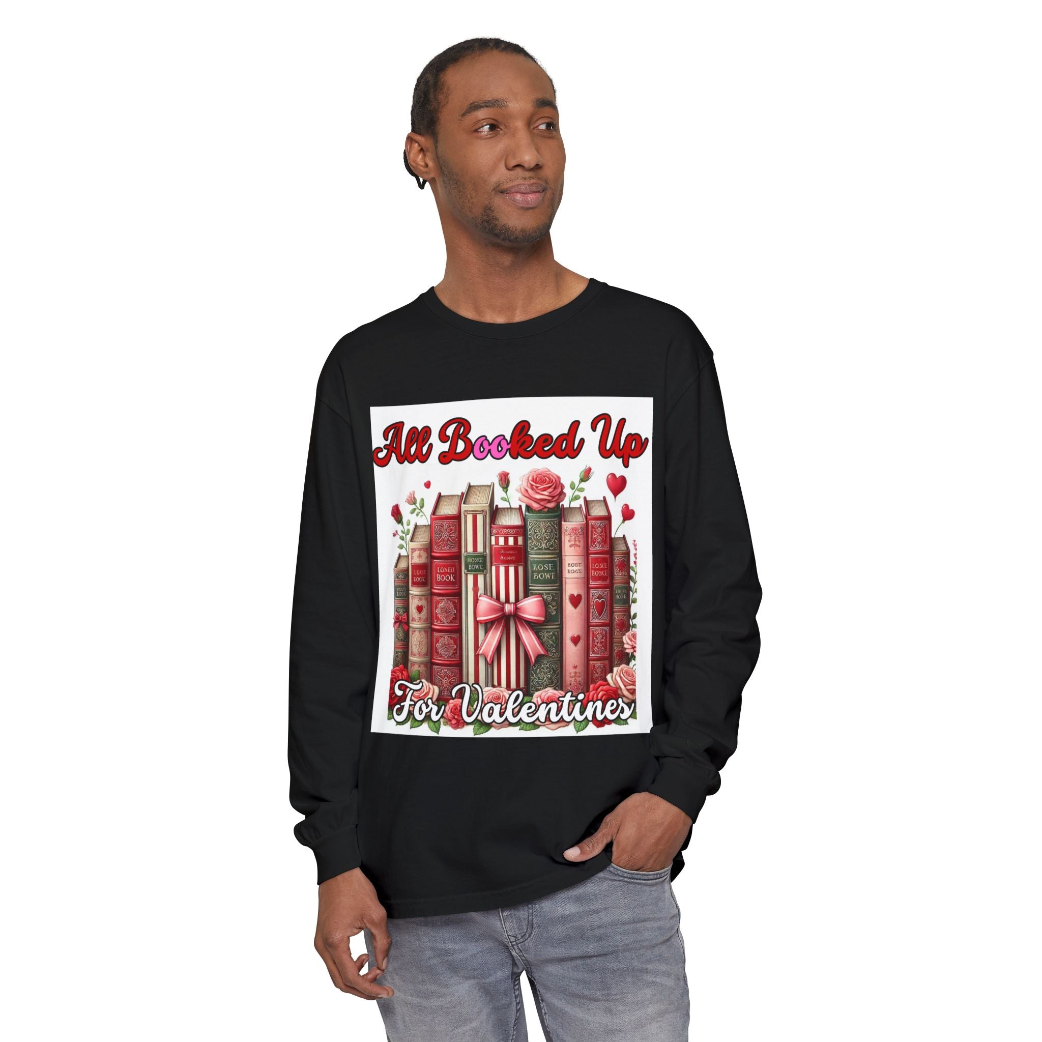 Valentine's 'All Booked Up' Long Sleeve Tee