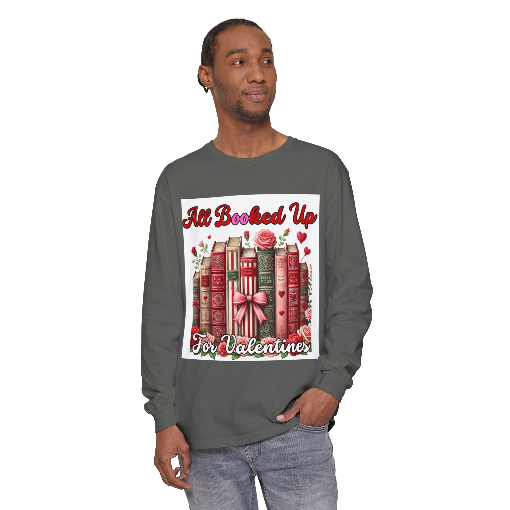 Valentine's 'All Booked Up' Long Sleeve Tee