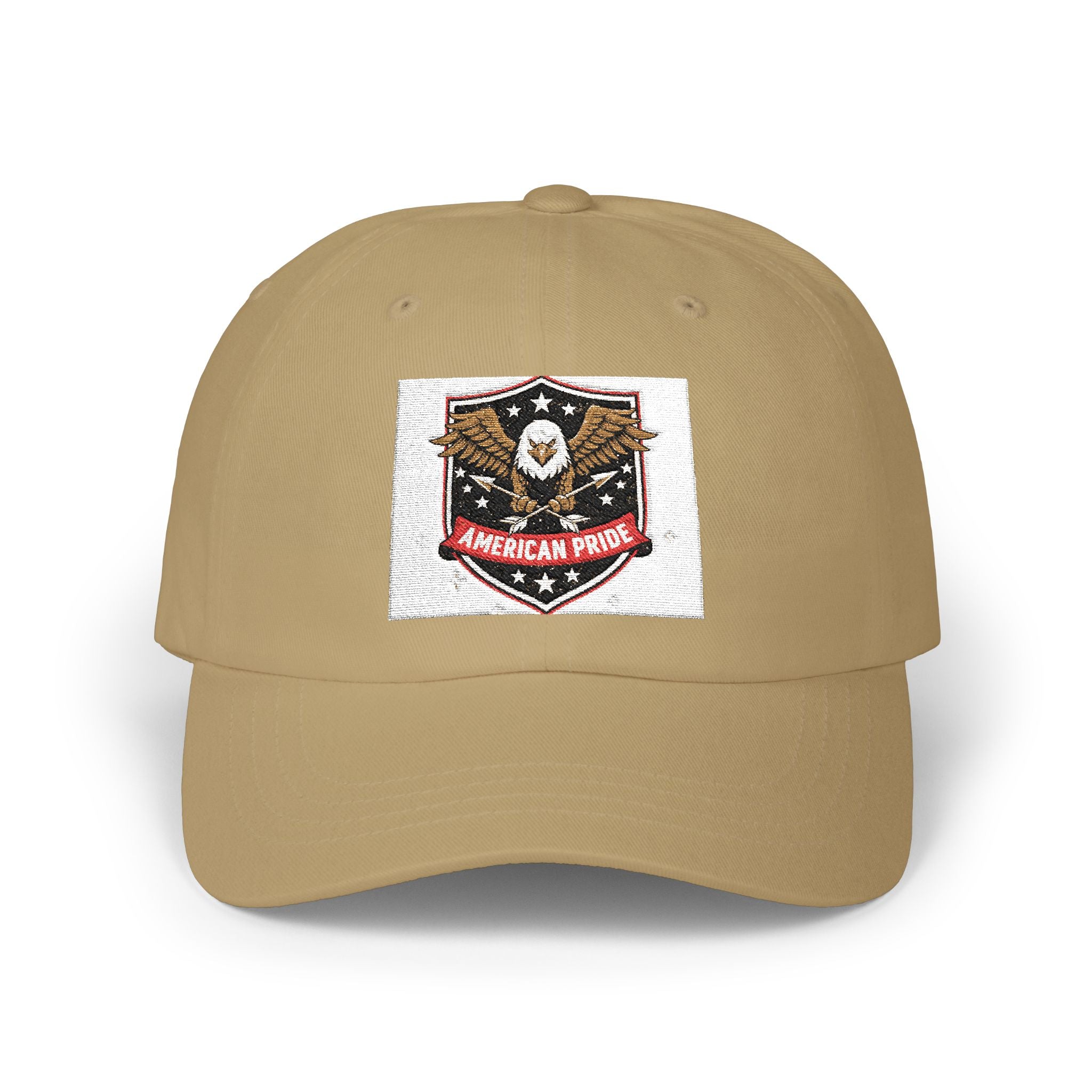 Dad Cap — Vintage American Pride Eagle Patch Hat