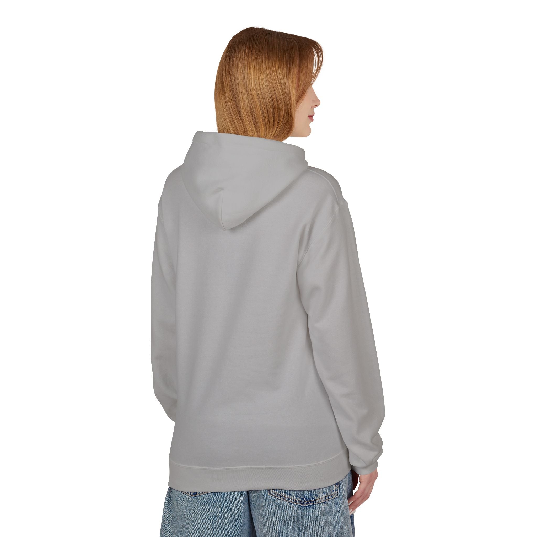 Hoodie — 'Black Girl Magic' Kid with Puffs Graphic White Hoodie