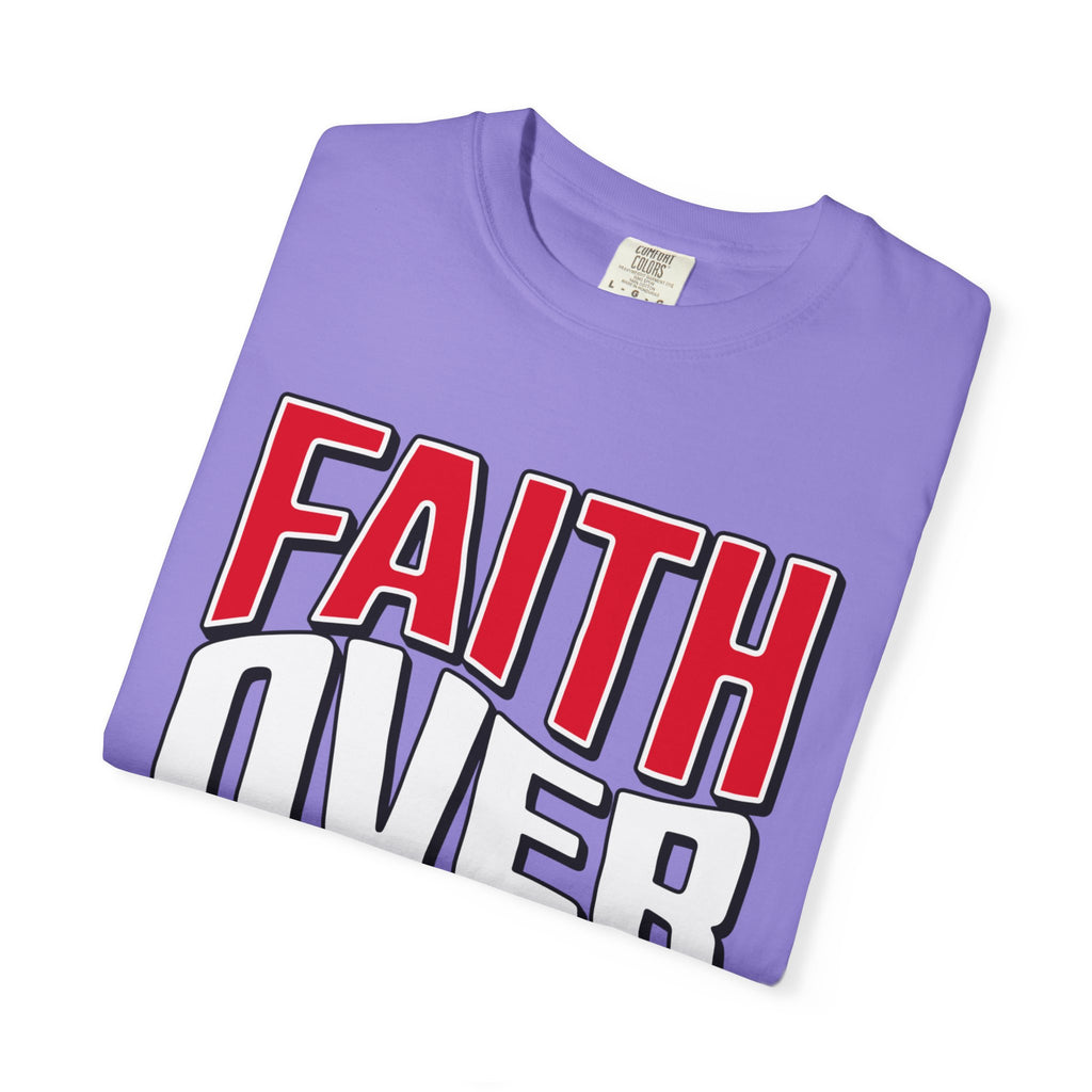 Faith Over Fear T‑Shirt — Christian Inspirational Tee ("The Lord Is On My Side")