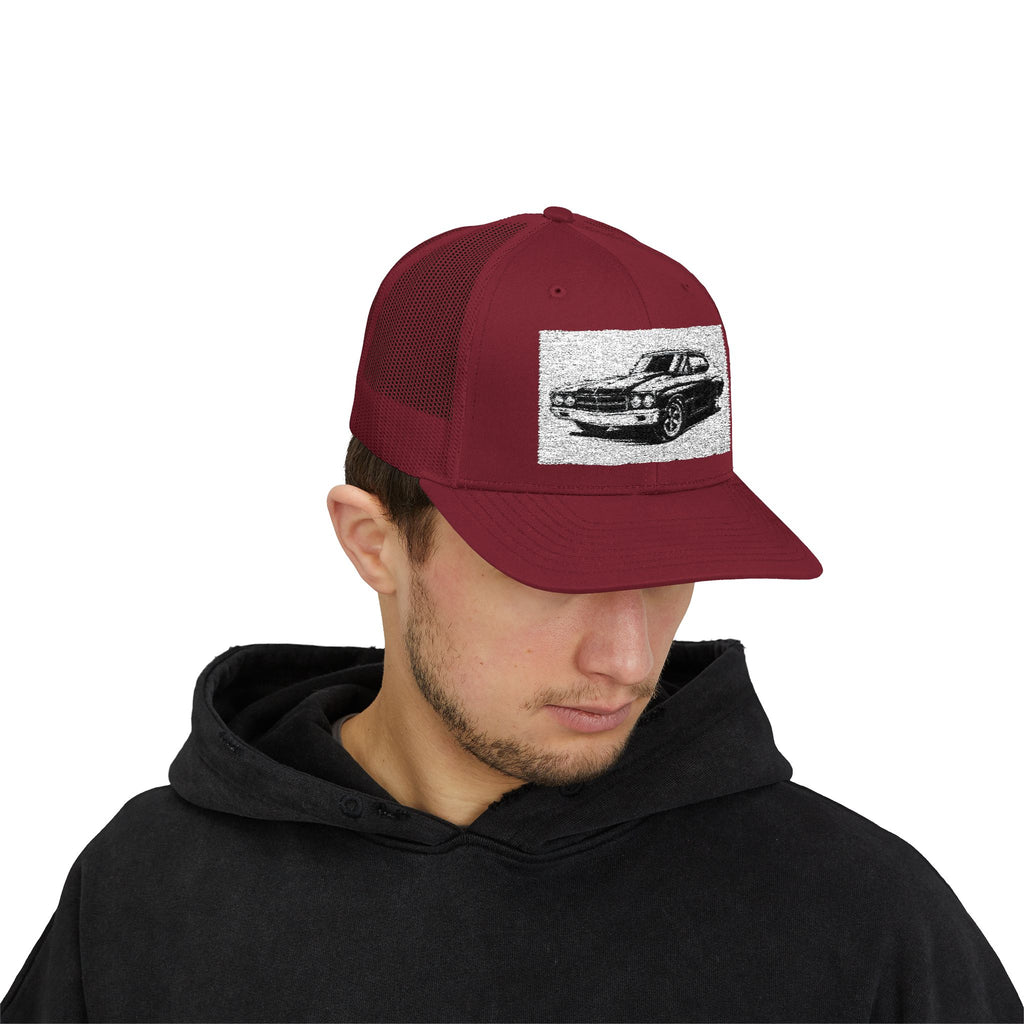 Vintage Sport Coupe Snapback Trucker Cap
