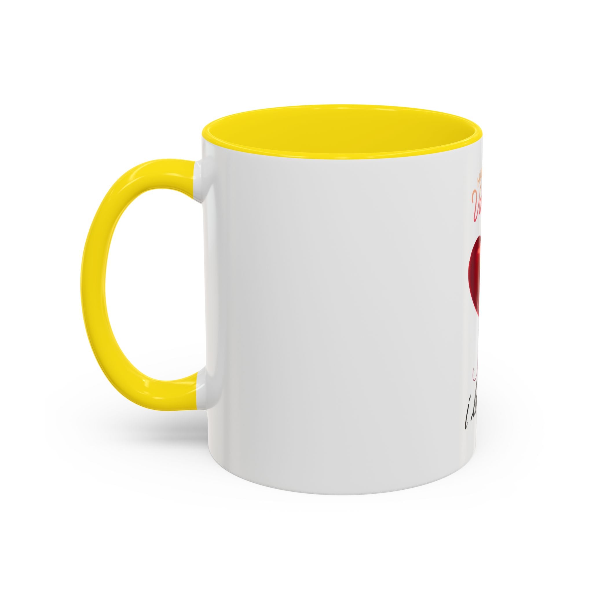 Valentine’s Day 'I Love You' Heart Balloon Accent Coffee Mug