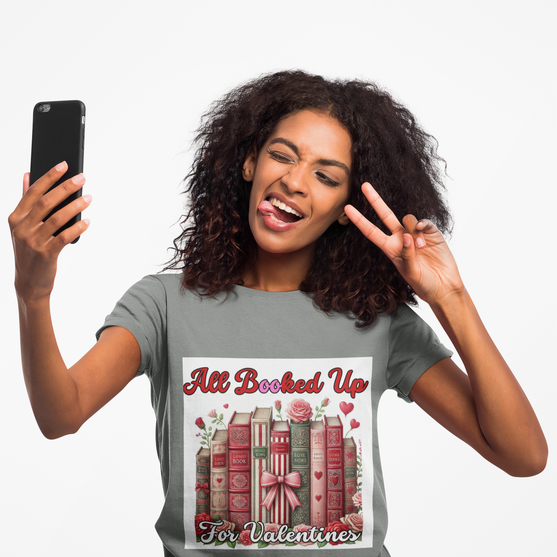 Valentine's 'All Booked Up' Long Sleeve Tee