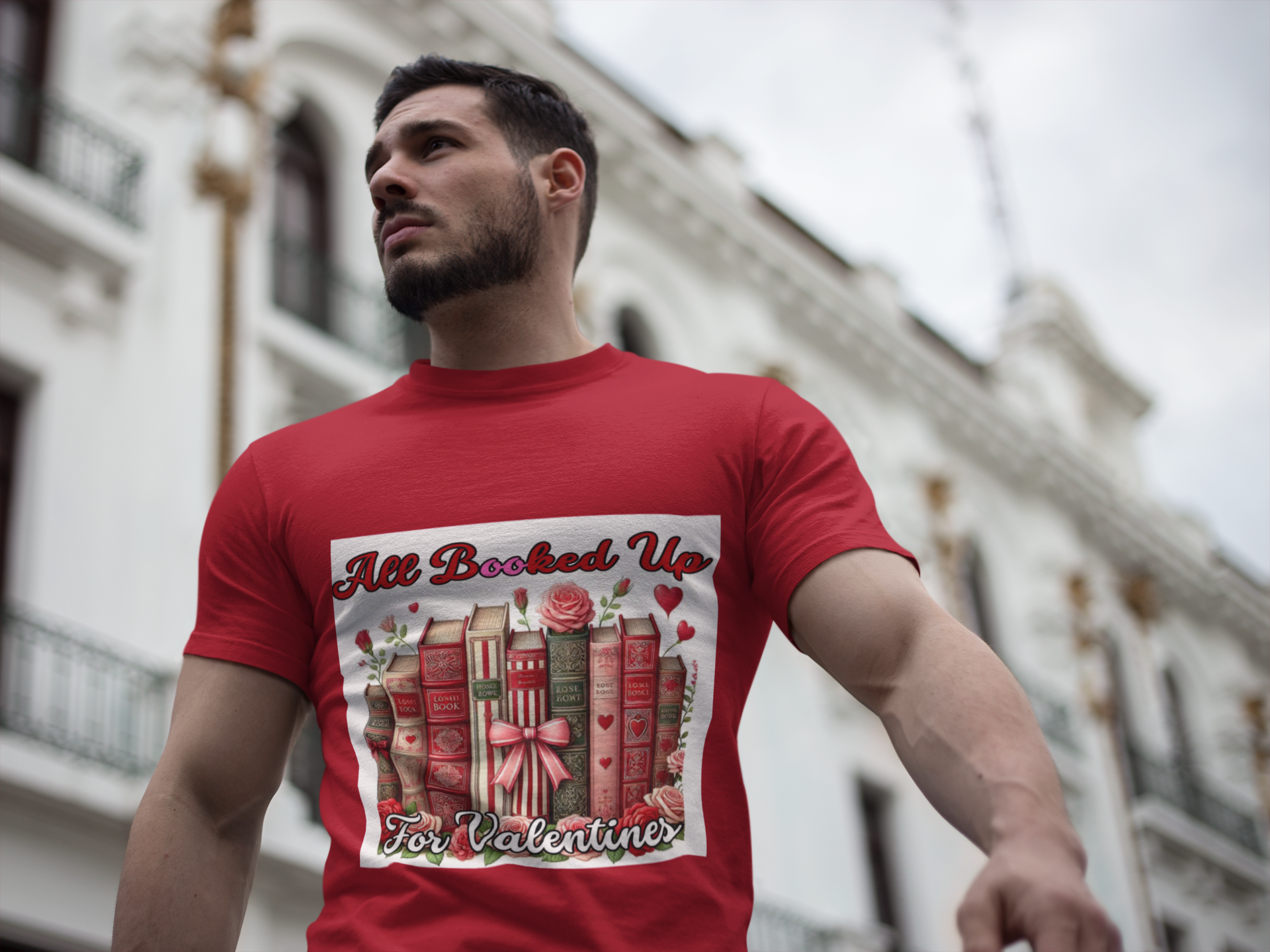 Valentine's 'All Booked Up' Long Sleeve Tee