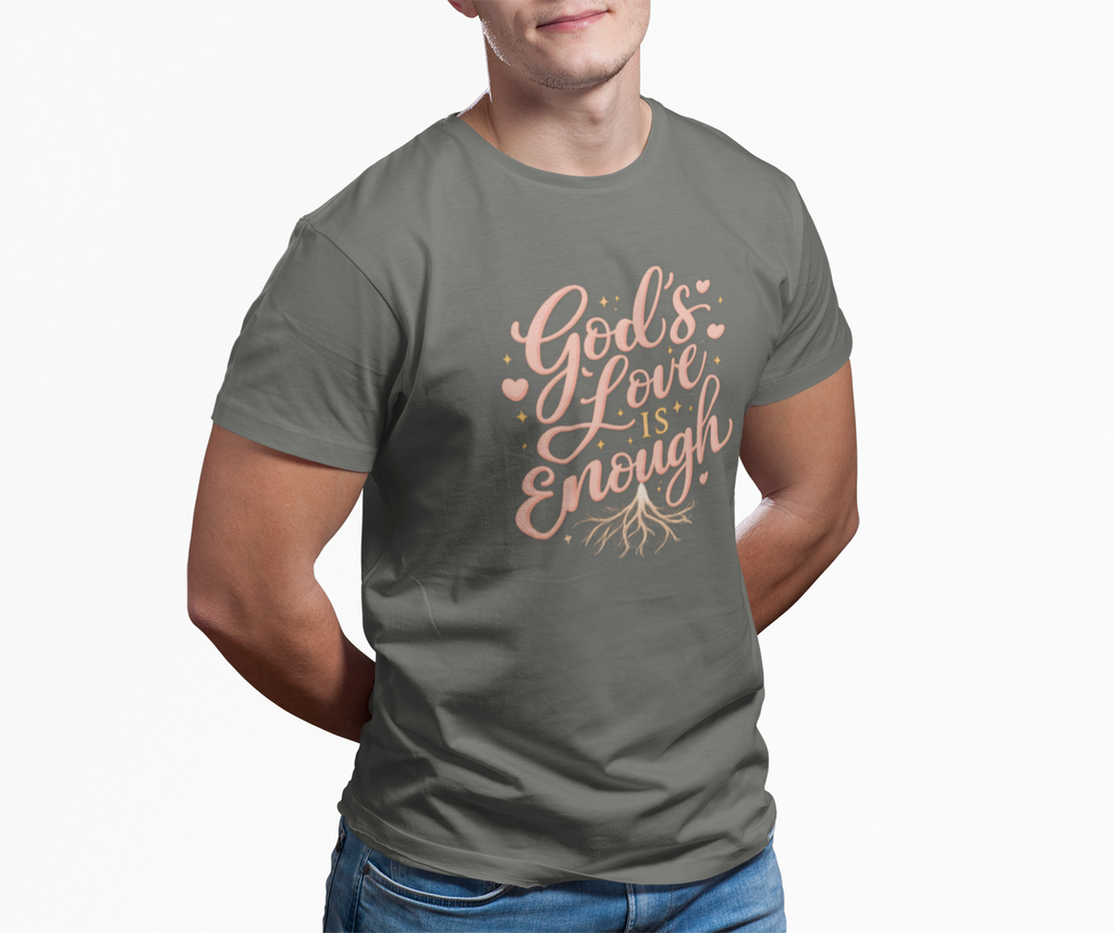 God's Love Is Enough T-Shirt — Inspirational Christian Tee
