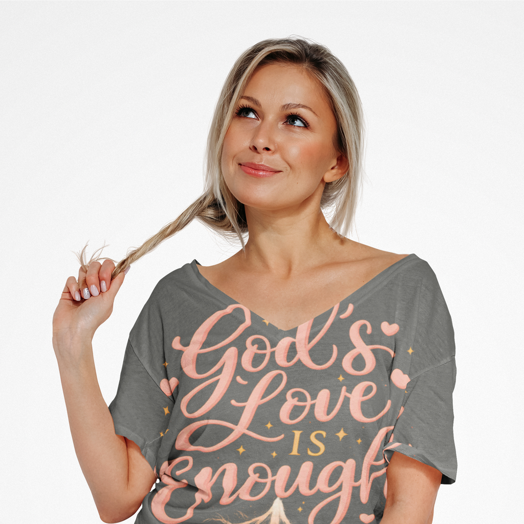 God's Love Is Enough T-Shirt — Inspirational Christian Tee