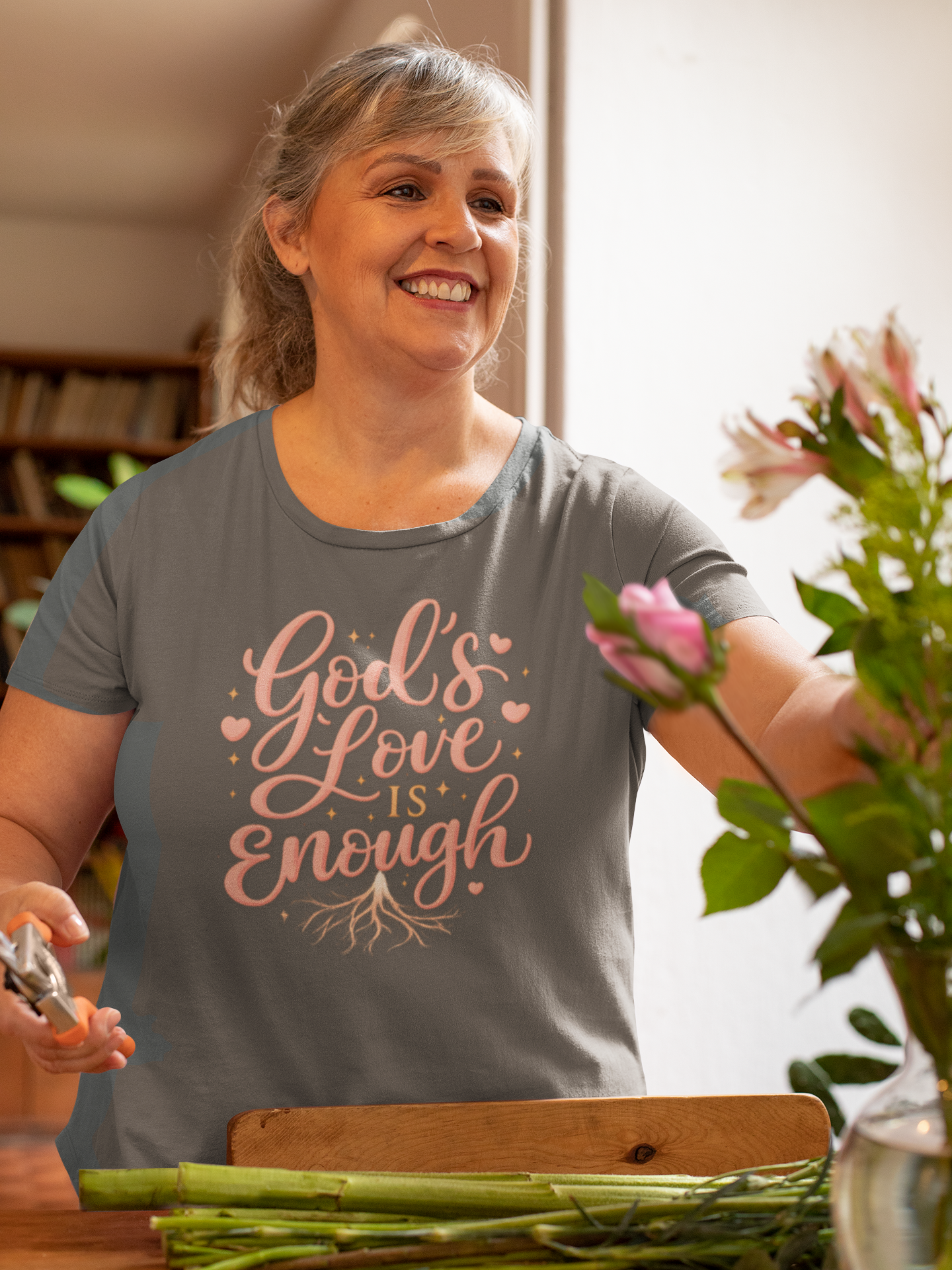 God's Love Is Enough T-Shirt — Inspirational Christian Tee