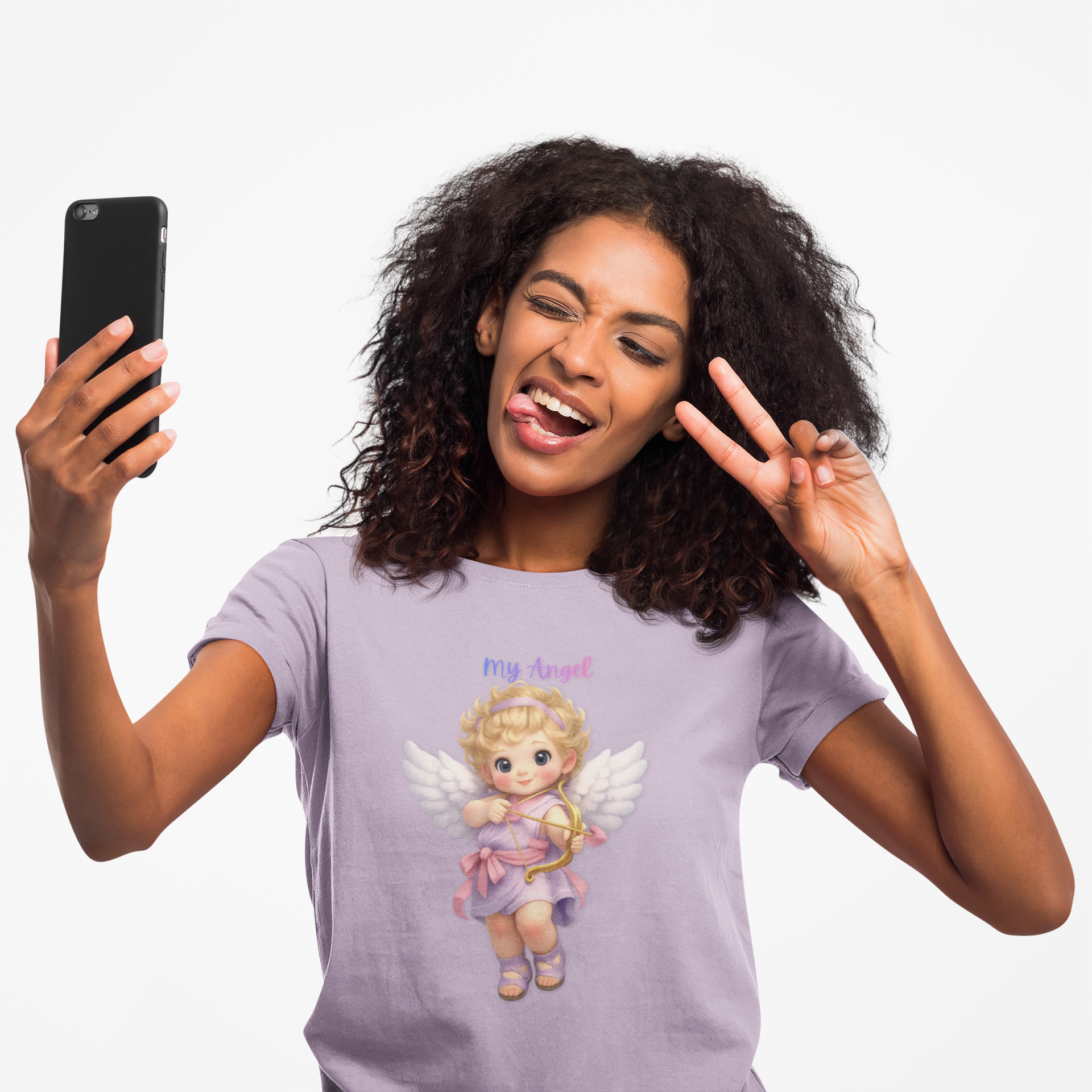 My Angel Tee — Cute Vintage Cherub Graphic T-Shirt