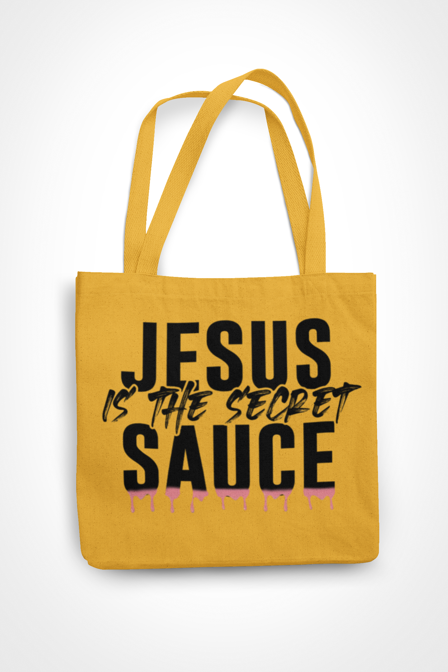 Long Sleeve Tee — "Jesus Is The Secret Sauce" Christian Graphic Shirt