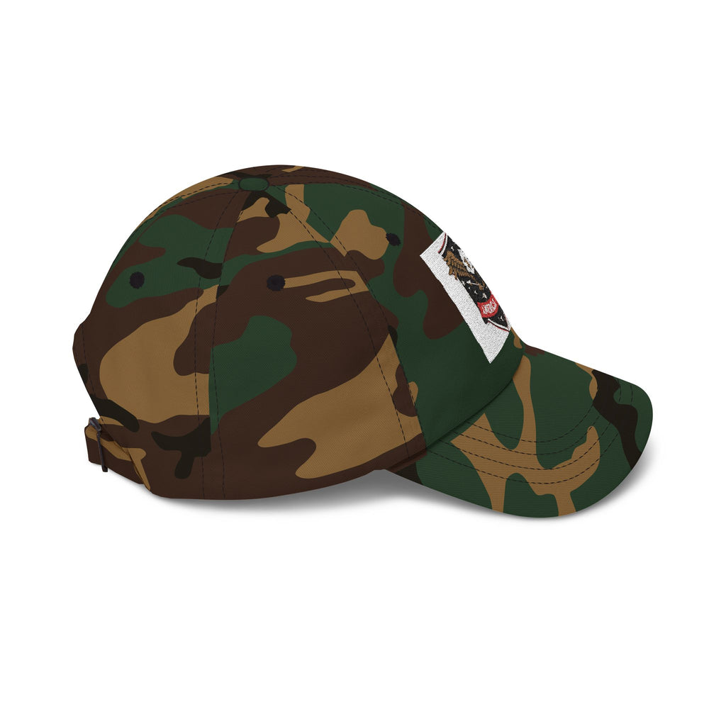 Dad Cap — Vintage American Pride Eagle Patch Hat