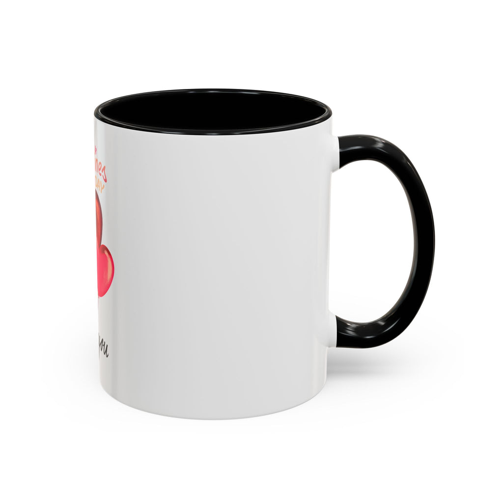 Valentine’s Day 'I Love You' Heart Balloon Accent Coffee Mug