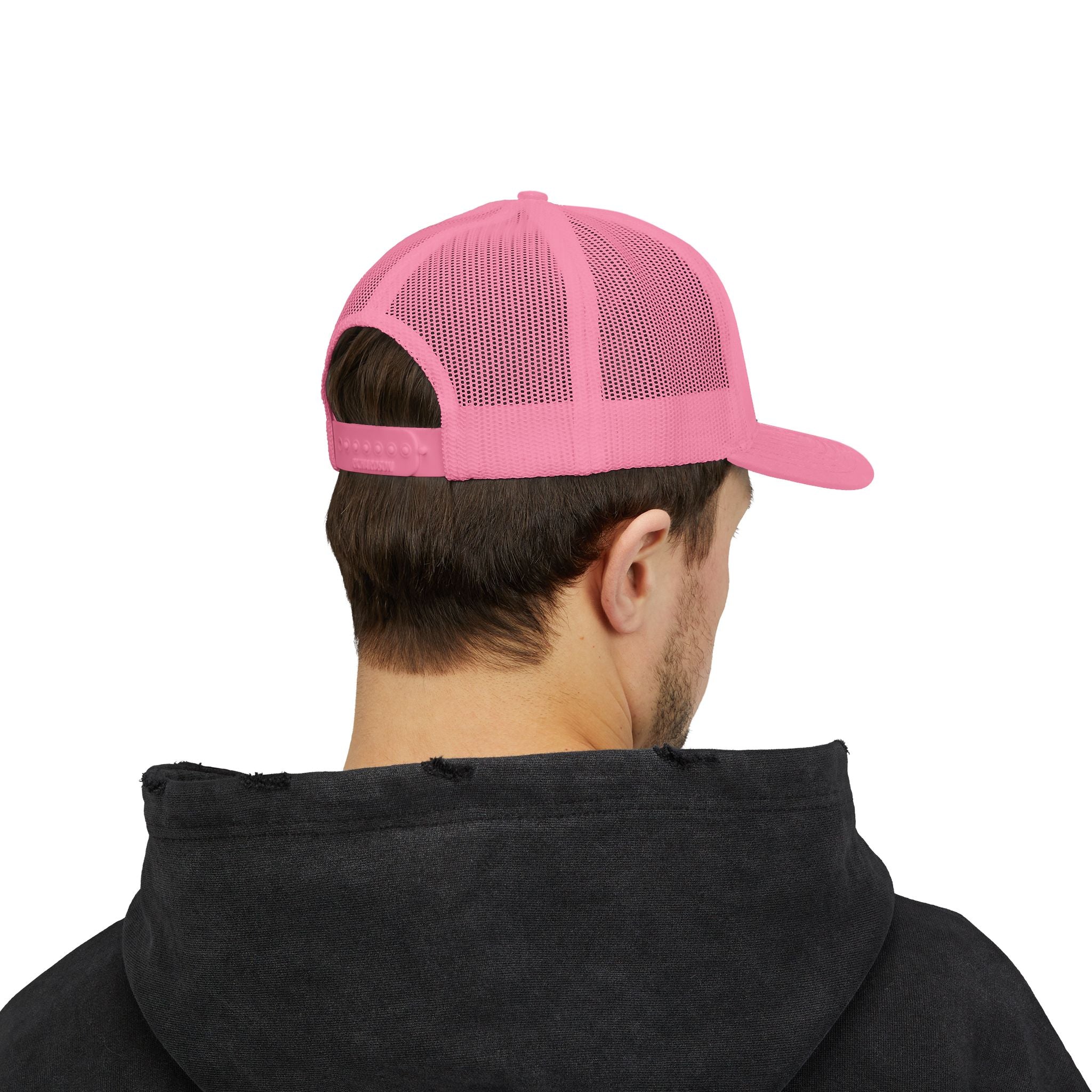 Arrow Cross Trucker Cap — Rustic Tribal Arrow Snapback Hat