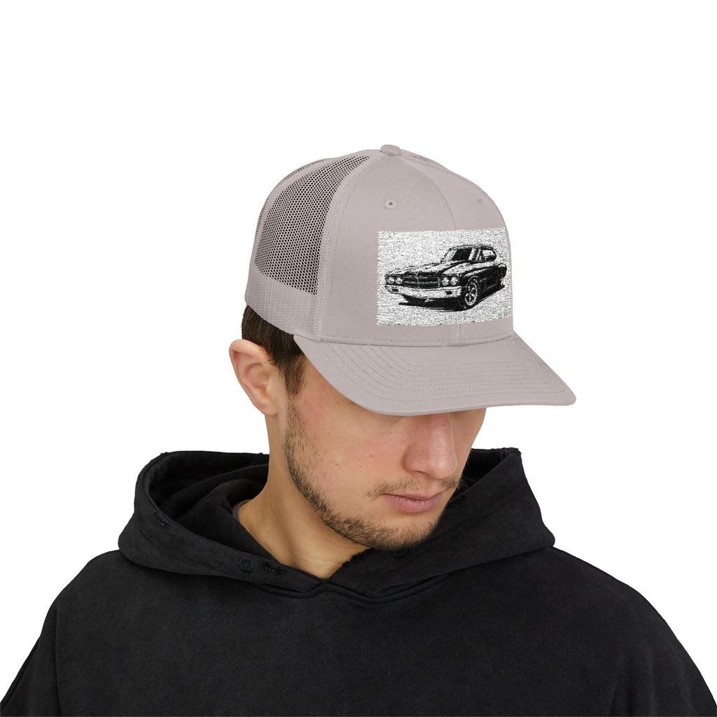 Vintage Sport Coupe Snapback Trucker Cap