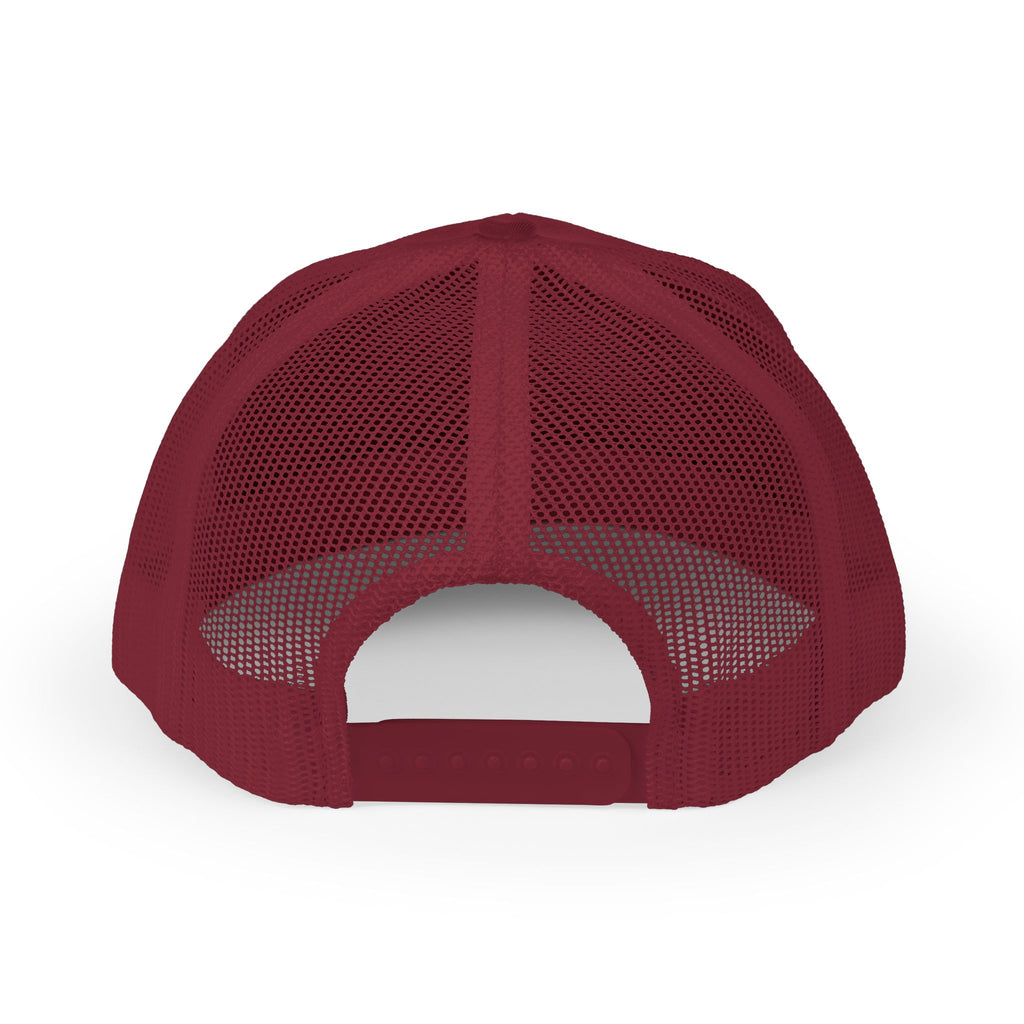 Arrow Cross Trucker Cap — Rustic Tribal Arrow Snapback Hat