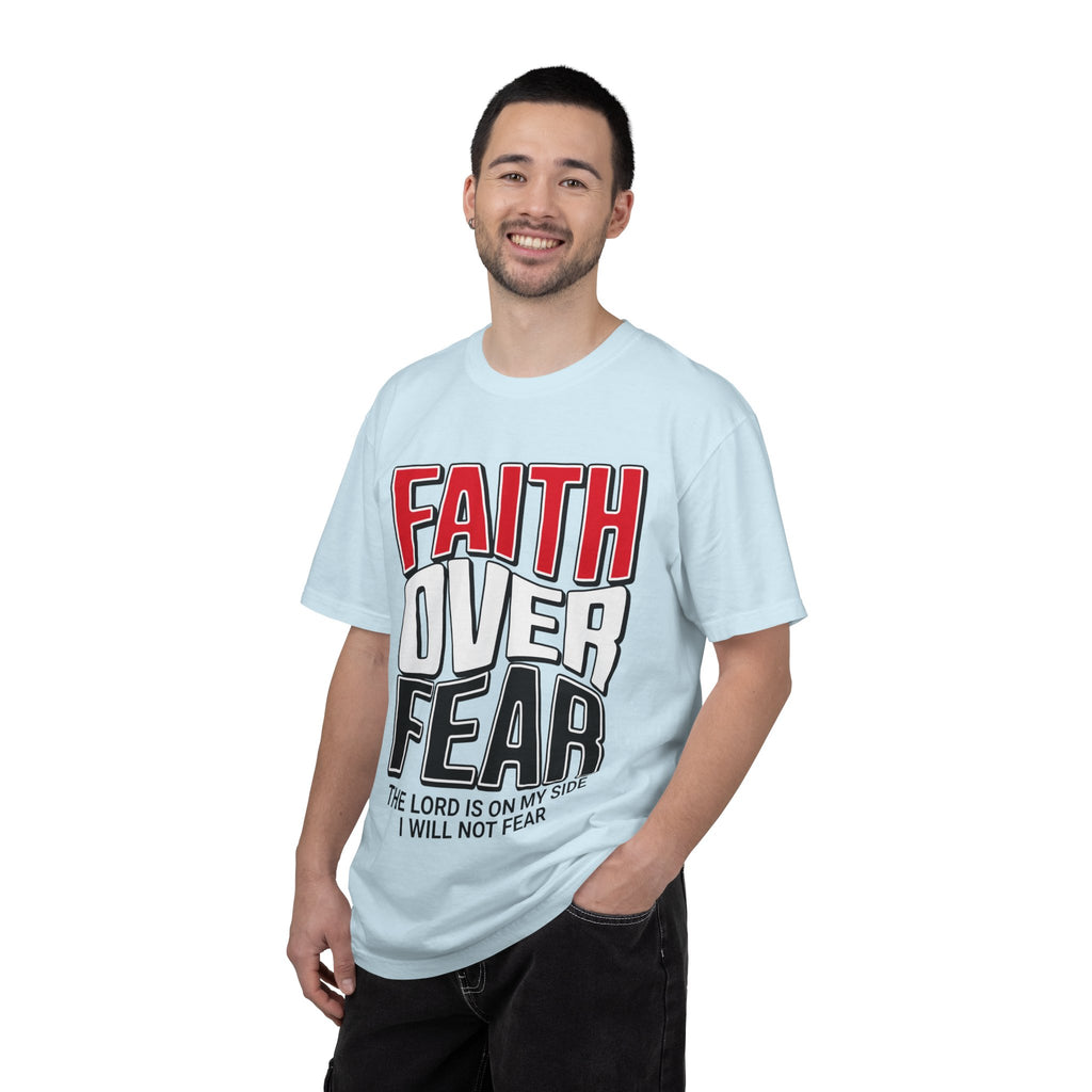 Faith Over Fear T‑Shirt — Christian Inspirational Tee ("The Lord Is On My Side")