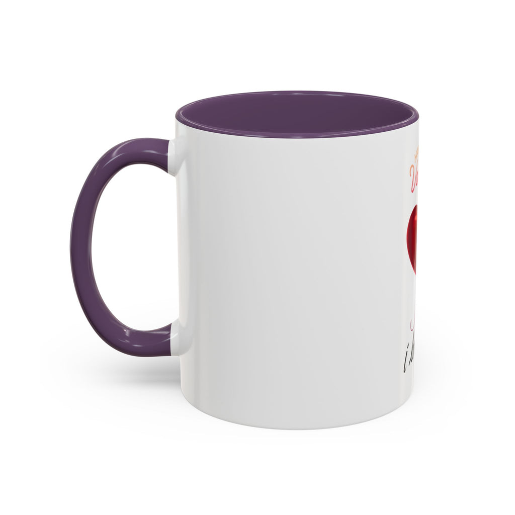 Valentine’s Day 'I Love You' Heart Balloon Accent Coffee Mug